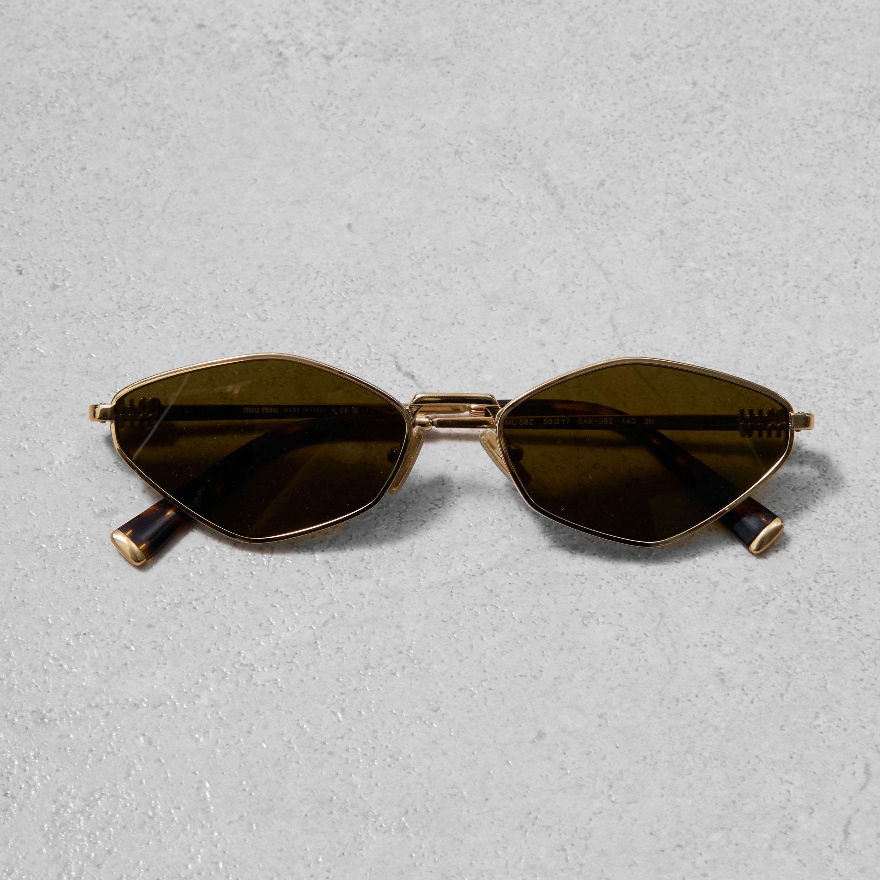 Miu Miu MIU MIU MU 56ZS 5AK09Z Sunglasses Size ONE SIZE - 2 Thumbnail