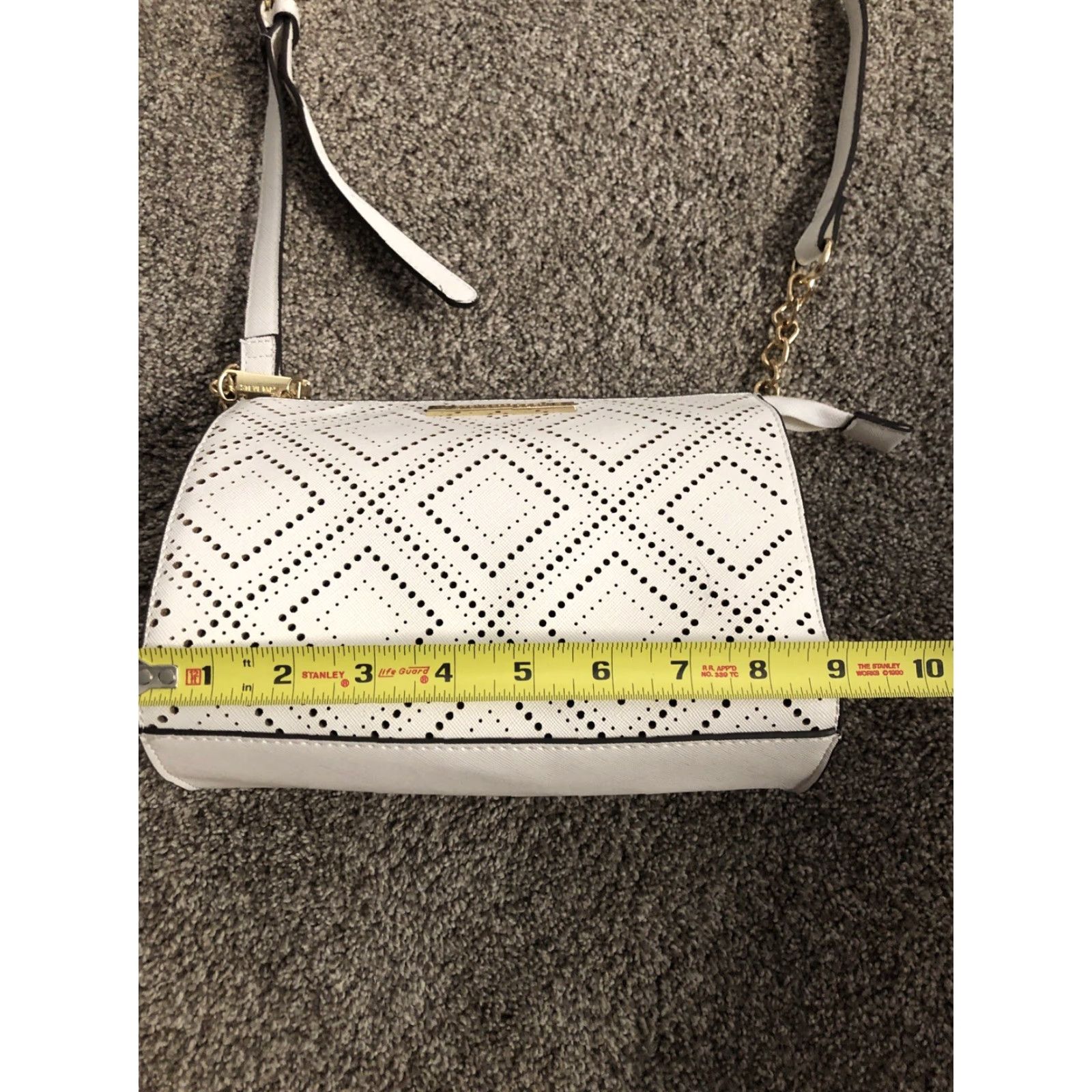 Steve Madden Steve Madden White Shoulder Bag Women PU Polyester Shoulder Bag White Size ONE SIZE - 6 Thumbnail
