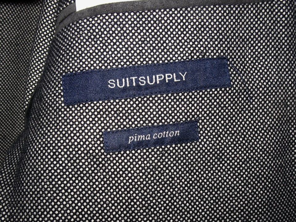 Suitsupply SUITSUPPLY PIMA COTTON BLAZER Size 50R - 5 Thumbnail