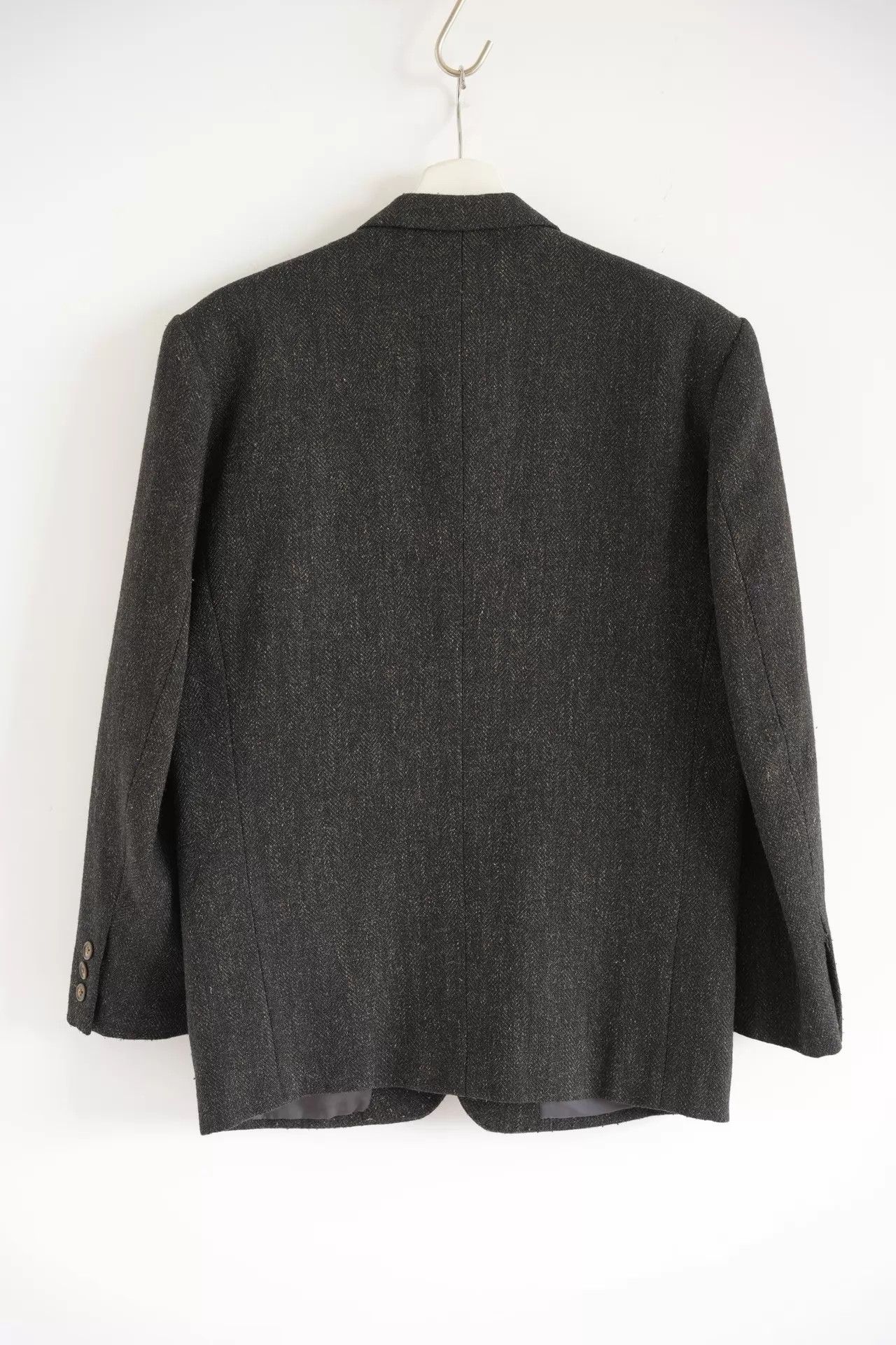 Yohji Yamamoto Yohji Yamamoto 80s Y's Herringbone Tweed Blazer Size US S / EU 44-46 / 1 - 2 Thumbnail