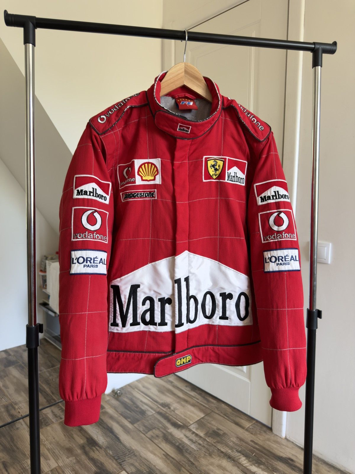 Marlboro Ferrari Vintage Michael Schumaher Racing Jacket F1