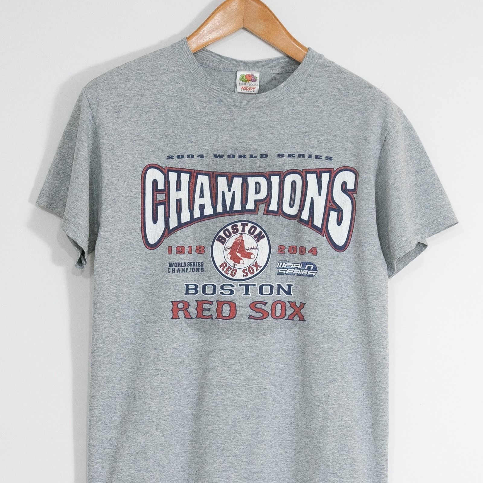 Vintage Vintage Y2K Boston Red Sox 2004 Champions T Shirt Medium Size US M / EU 48-50 / 2 - 2 Thumbnail