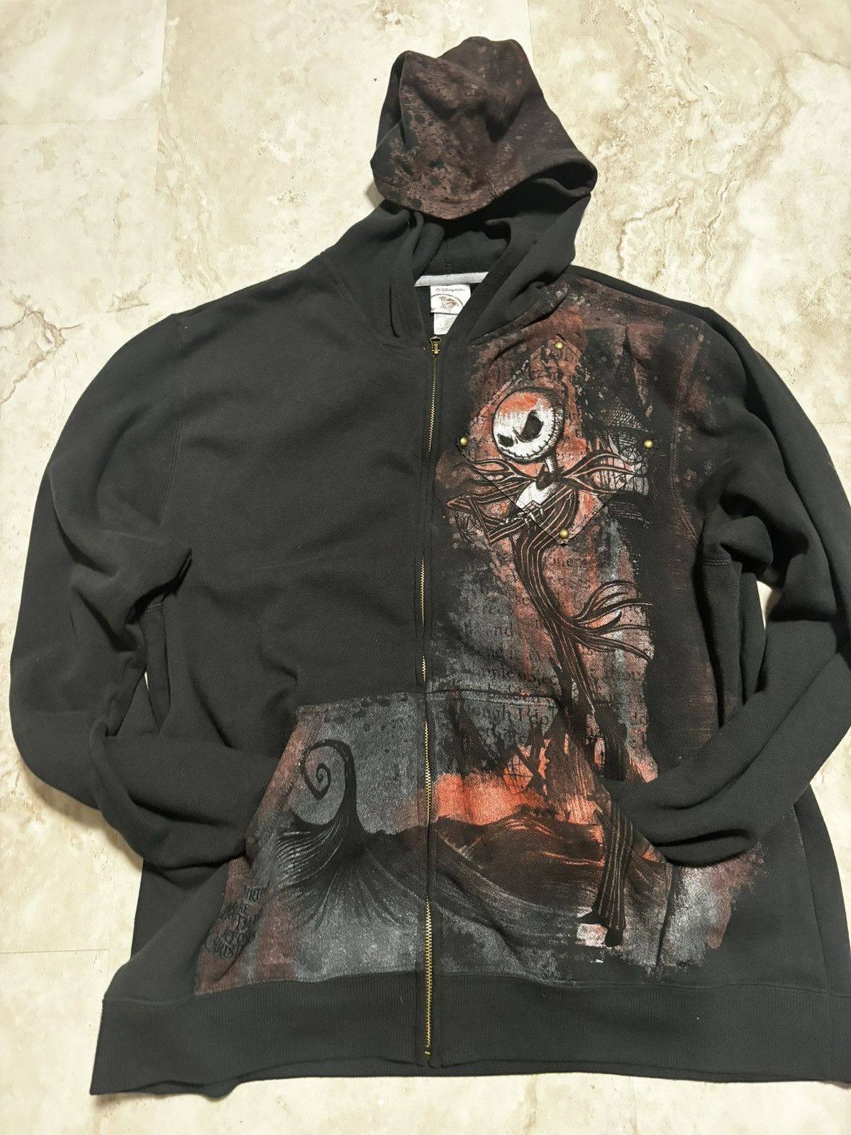 Disney Jack Skellington vintage zipup Size US L / EU 52-54 / 3 - 2 Thumbnail