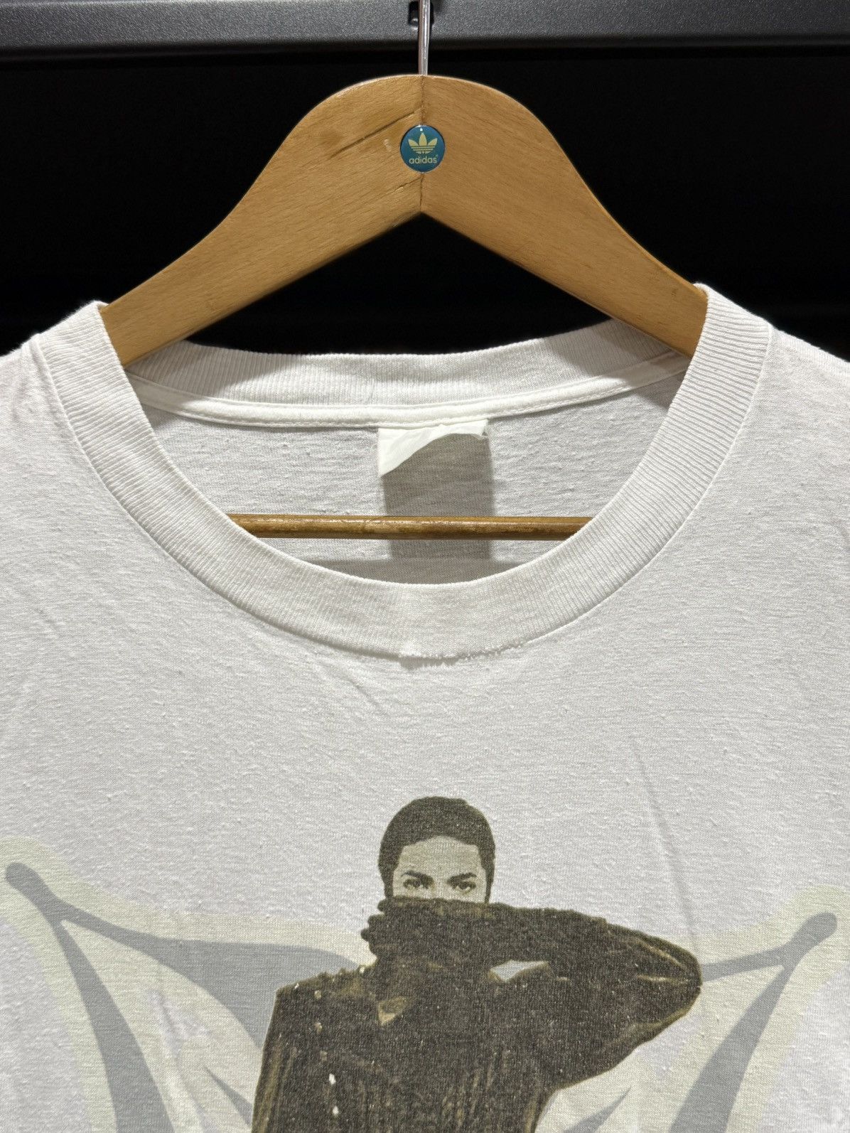 Band Tees vintage 90s Michael Jackson History World Tour Tee Size US XL / EU 56 / 4 - 3 Thumbnail