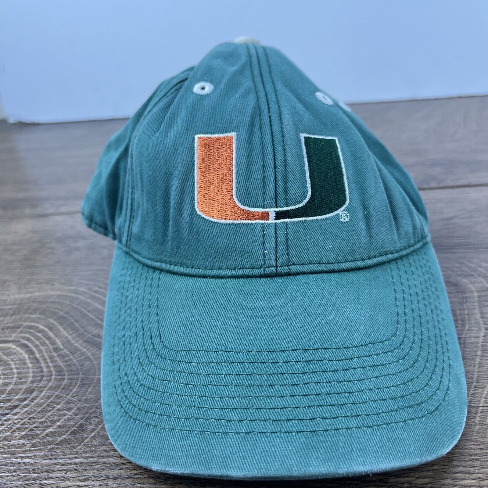 Other Miami Hurricanes Hat Adjustable Hat Green Adjustable Hat Gre Size ONE SIZE - 1 Thumbnail