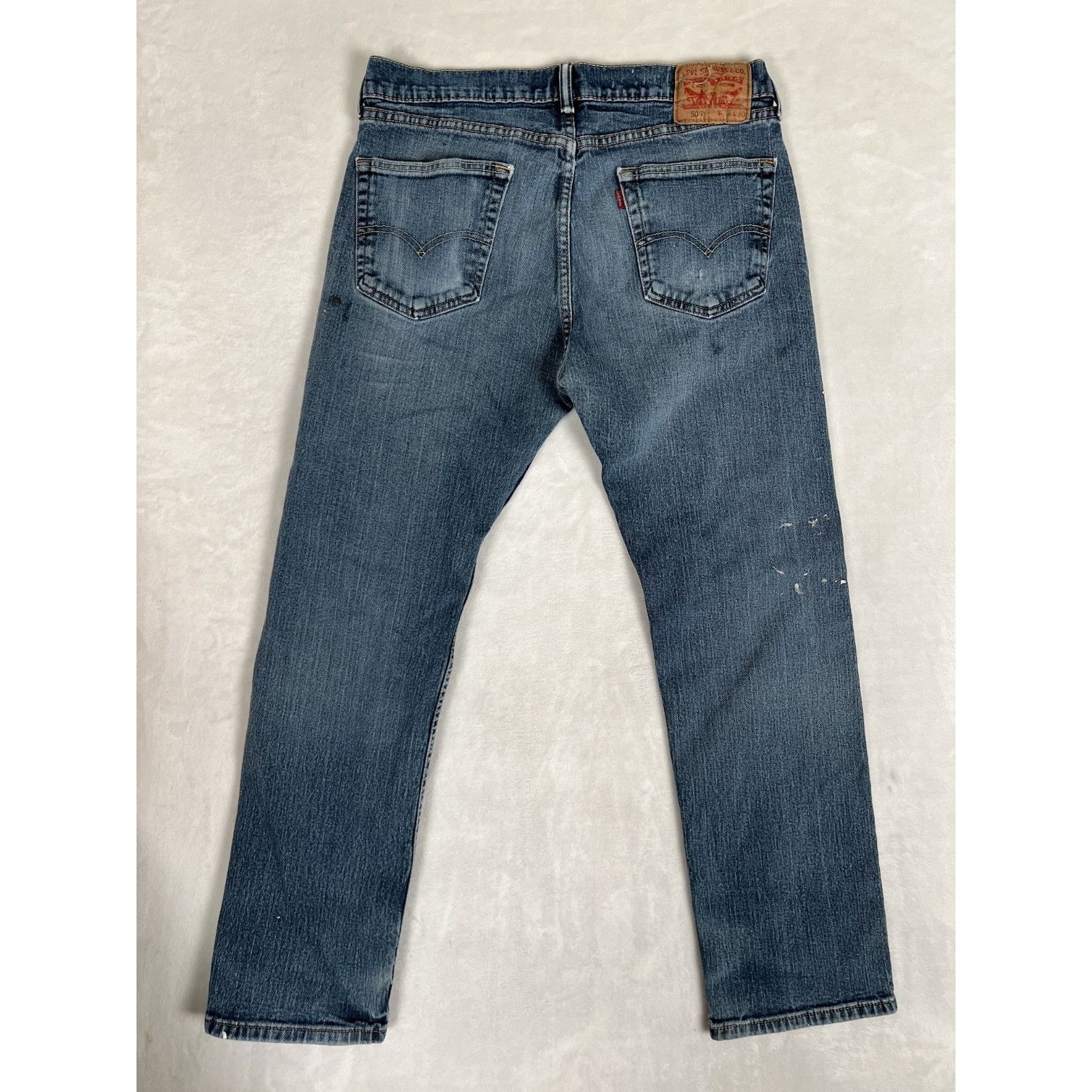 Levi's Vintage Levi’s 505 Blue Denim Jeans Size 34x30 Made in Mexic Size US 34 / EU 50 - 9 Thumbnail