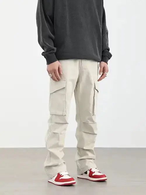 Vintage utility cargo pants Size US 34 / EU 50 - 2 Thumbnail