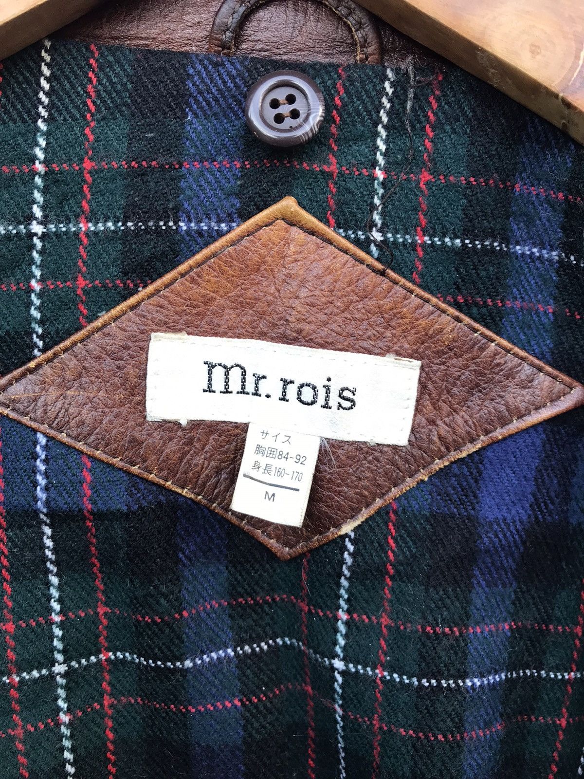 Japanese Brand × Leather Vintage the rois padded lining zipper jacket Size US M / EU 48-50 / 2 - 8 Thumbnail