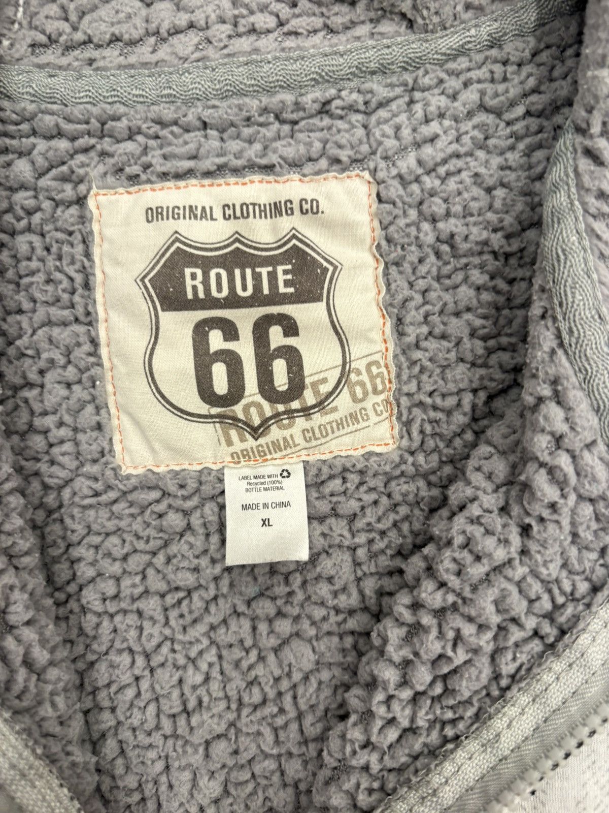 Route 66 Y2K Vintage Zip Up Hoodie Size US XL / EU 56 / 4 - 6 Thumbnail