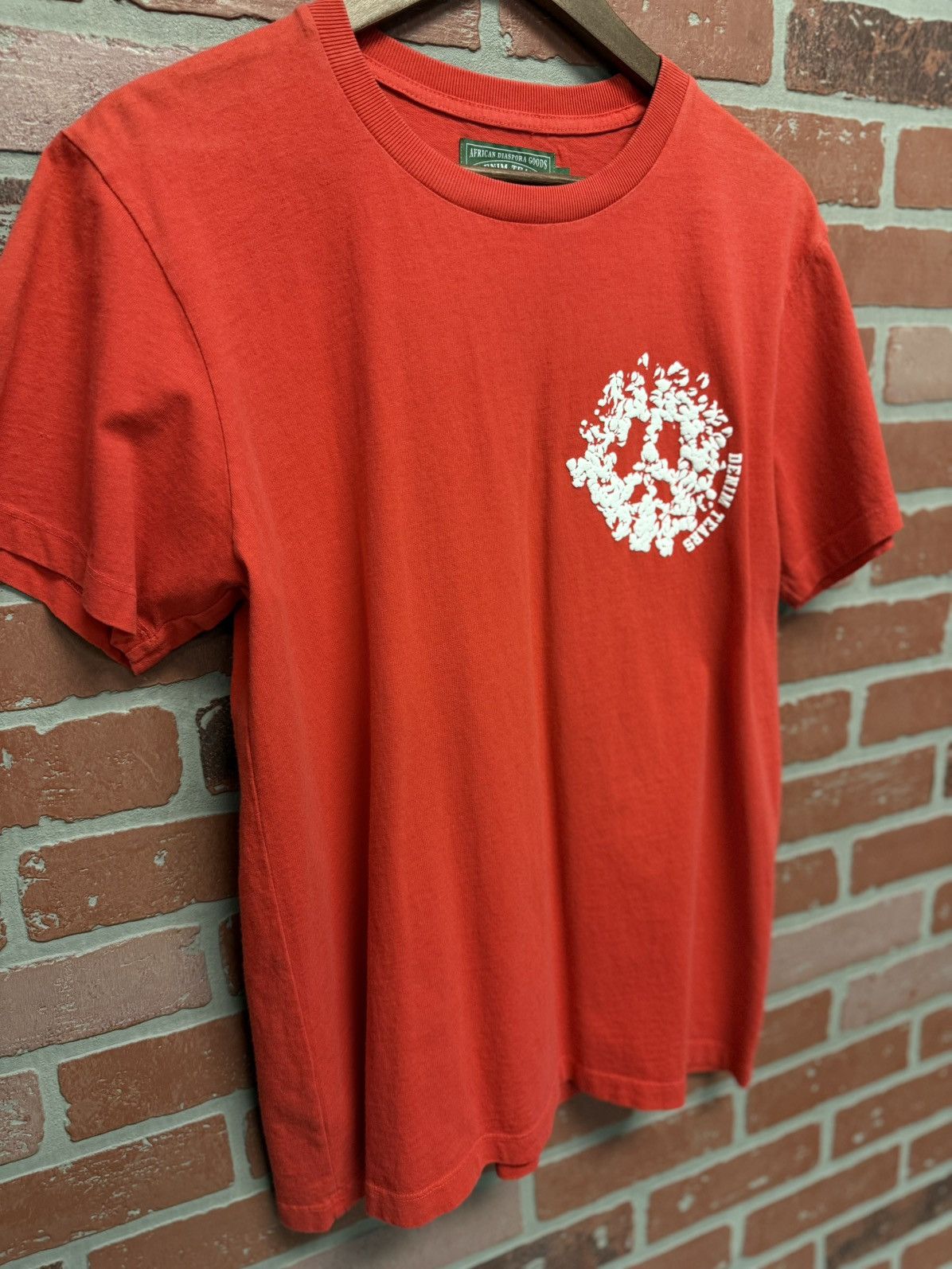 DENIM TEARS Denim Tears Short Sleeve Tee Shirt Size M Size US M / EU 48-50 / 2 - 2 Thumbnail