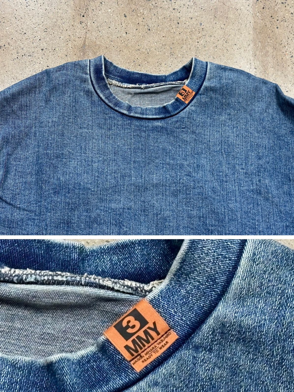 Maison MIHARA YASUHIRO Maison Mihara Yasuhiro MMY Indigo Dyed Sweat Size US L / EU 52-54 / 3 - 3 Thumbnail