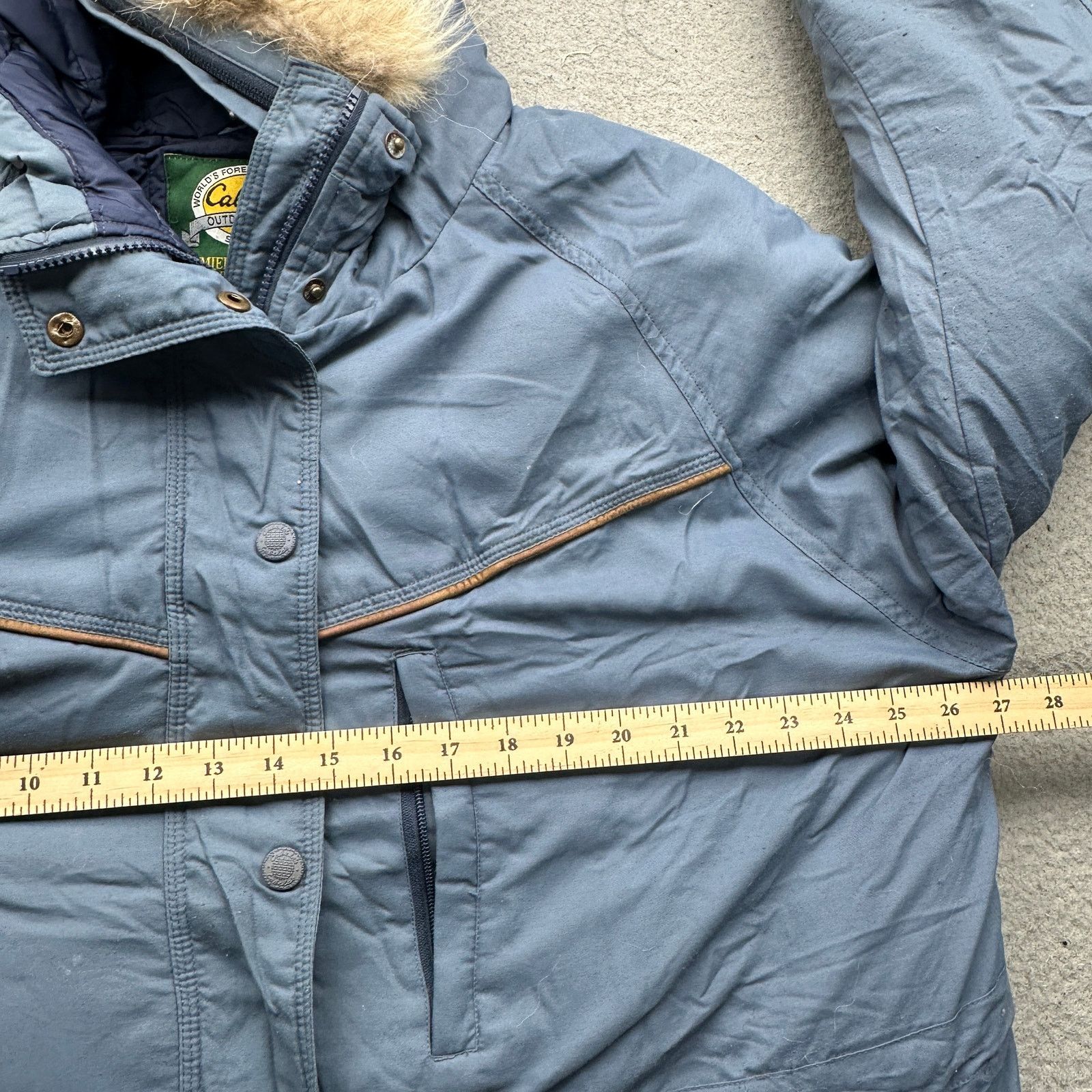 Cabelas Vintage Cabelas Premier Northern Goose Down Parka Jacket XXL Size US XXL / EU 58 / 5 - 3 Thumbnail