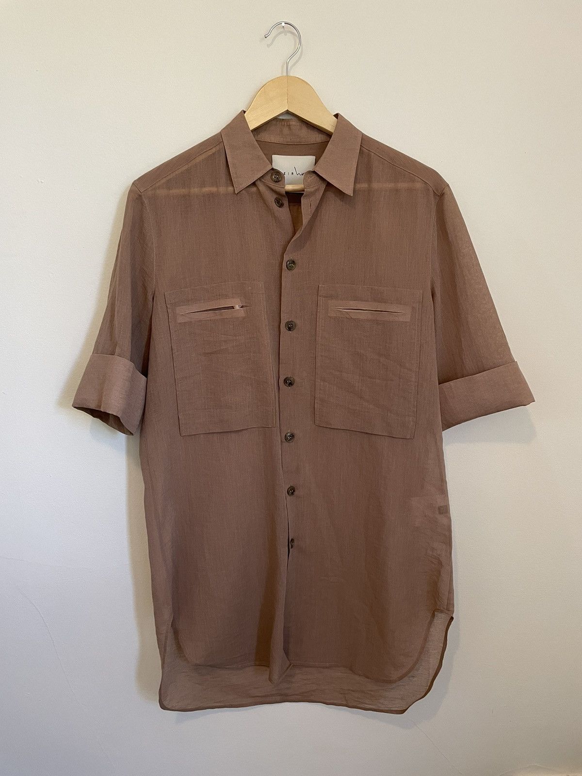 Peir Wu SS 2014 Sheer Button Up Size US S / EU 44-46 / 1 - 1 Thumbnail