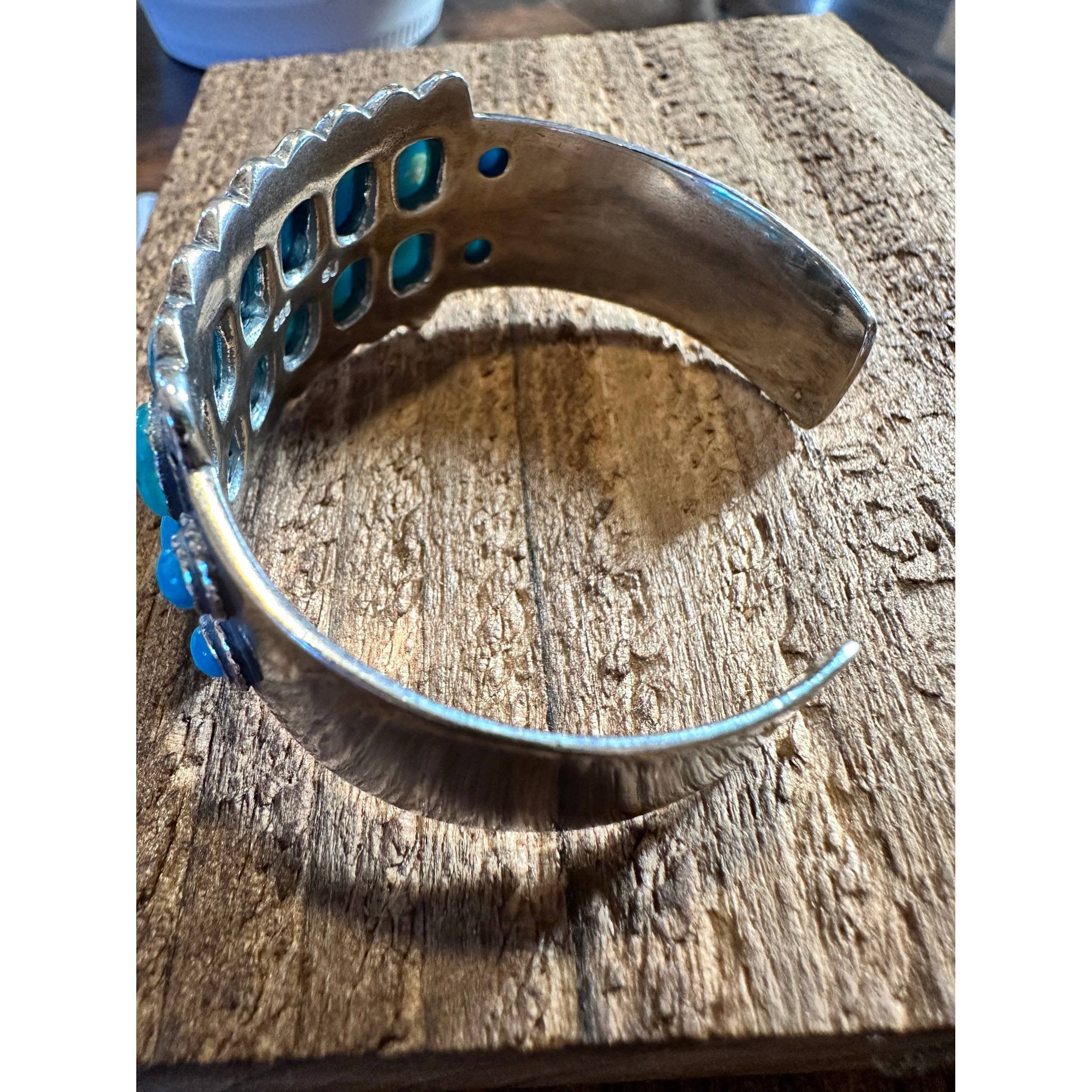 Other Turquoise Elegance: Handcrafted Boho Cuff Bracelet with Gift Size ONE SIZE - 7 Thumbnail