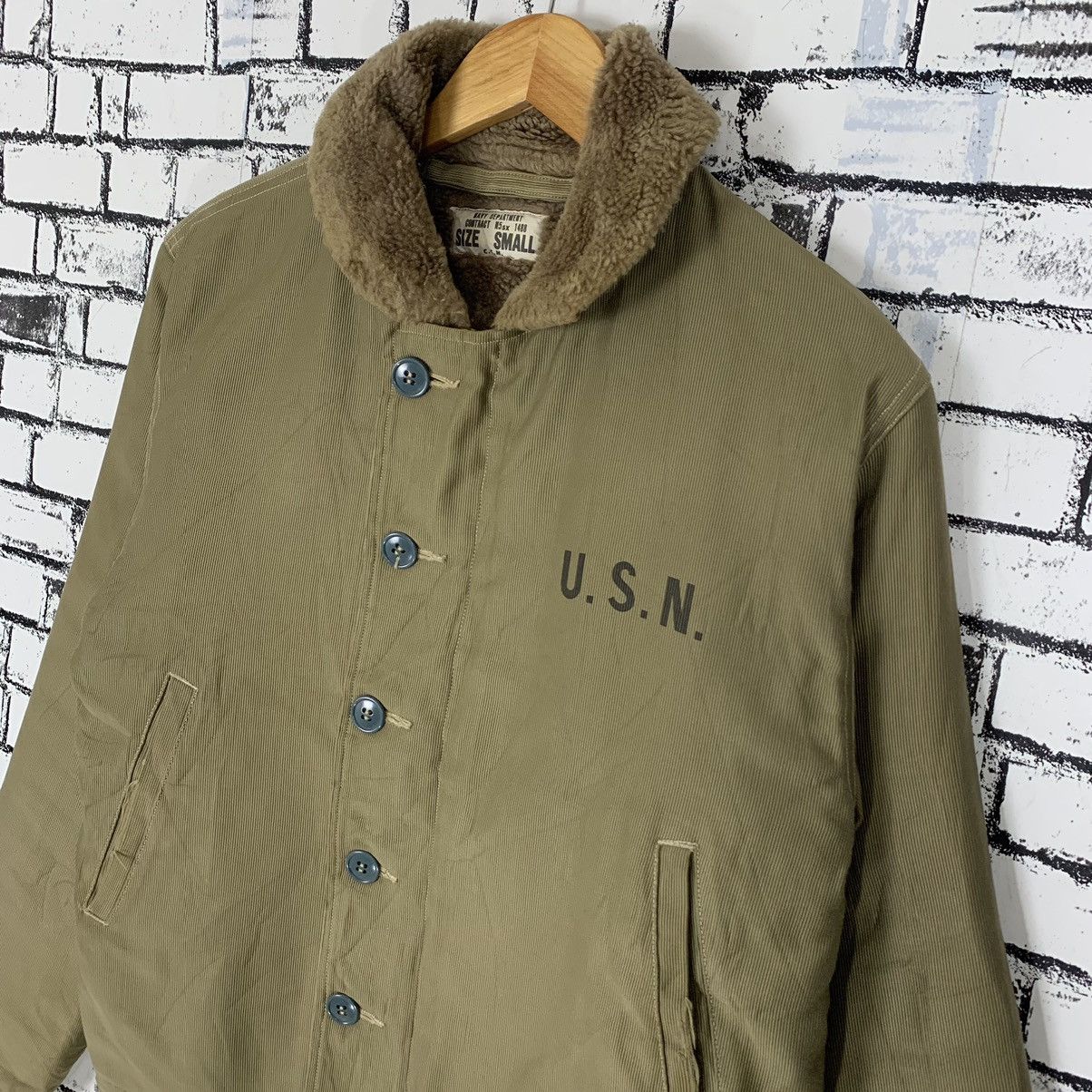 Vintage Vintage USN Deck Jacket Size US S / EU 44-46 / 1 - 3 Thumbnail