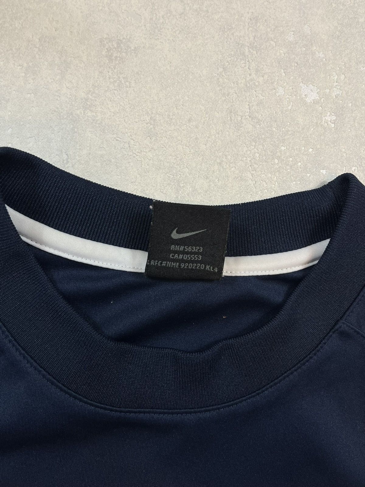 Nike × Vintage 90s Nike Big Logo Vintage Y2K Oversized Retro Tee T-Shirt Size US L / EU 52-54 / 3 - 4 Thumbnail