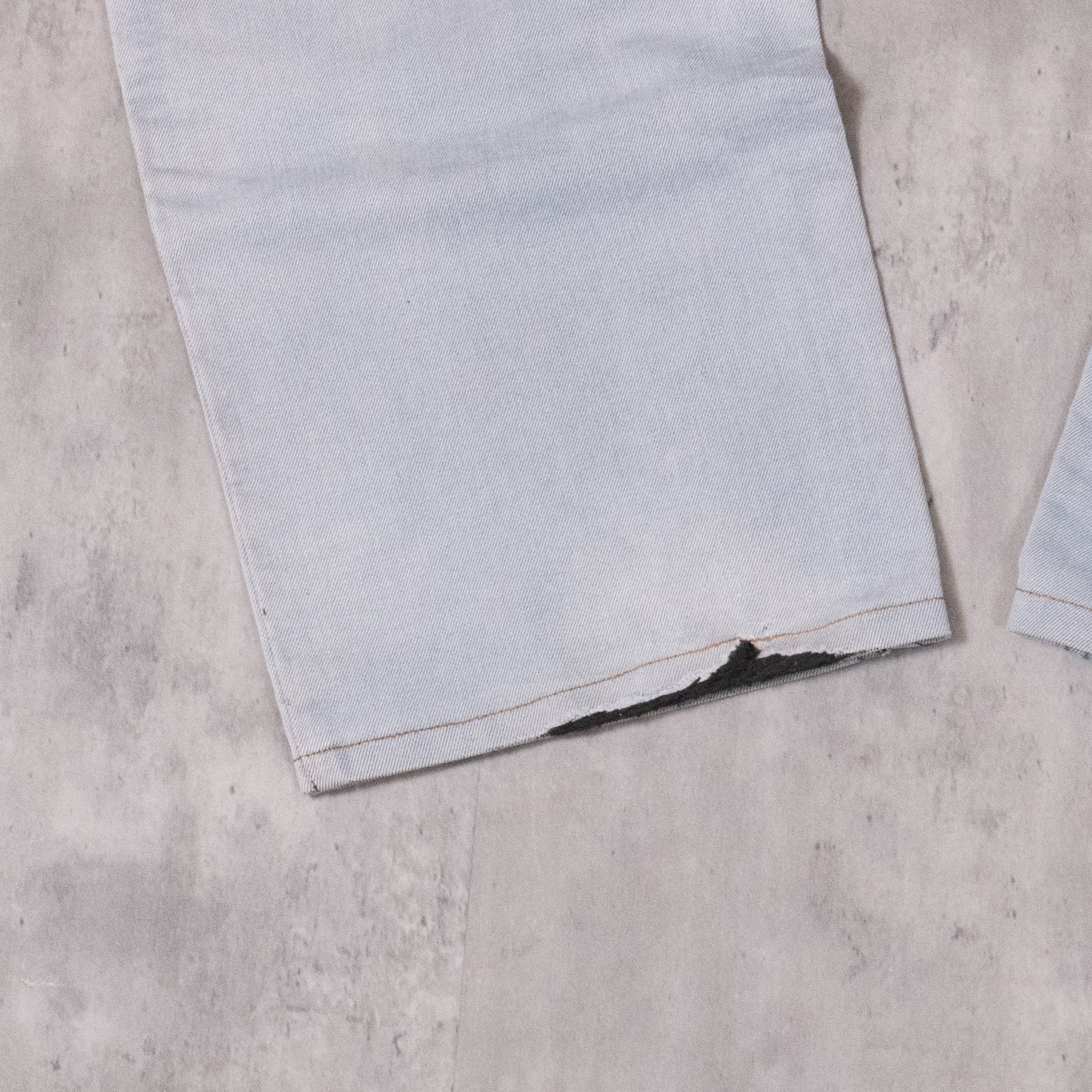 Levi's Vintage Clothing × Vintage Y2K 2000's Levis 514 Lightwash Baggy Fit Wide Denim Pant's Size US 37 - 17 Thumbnail