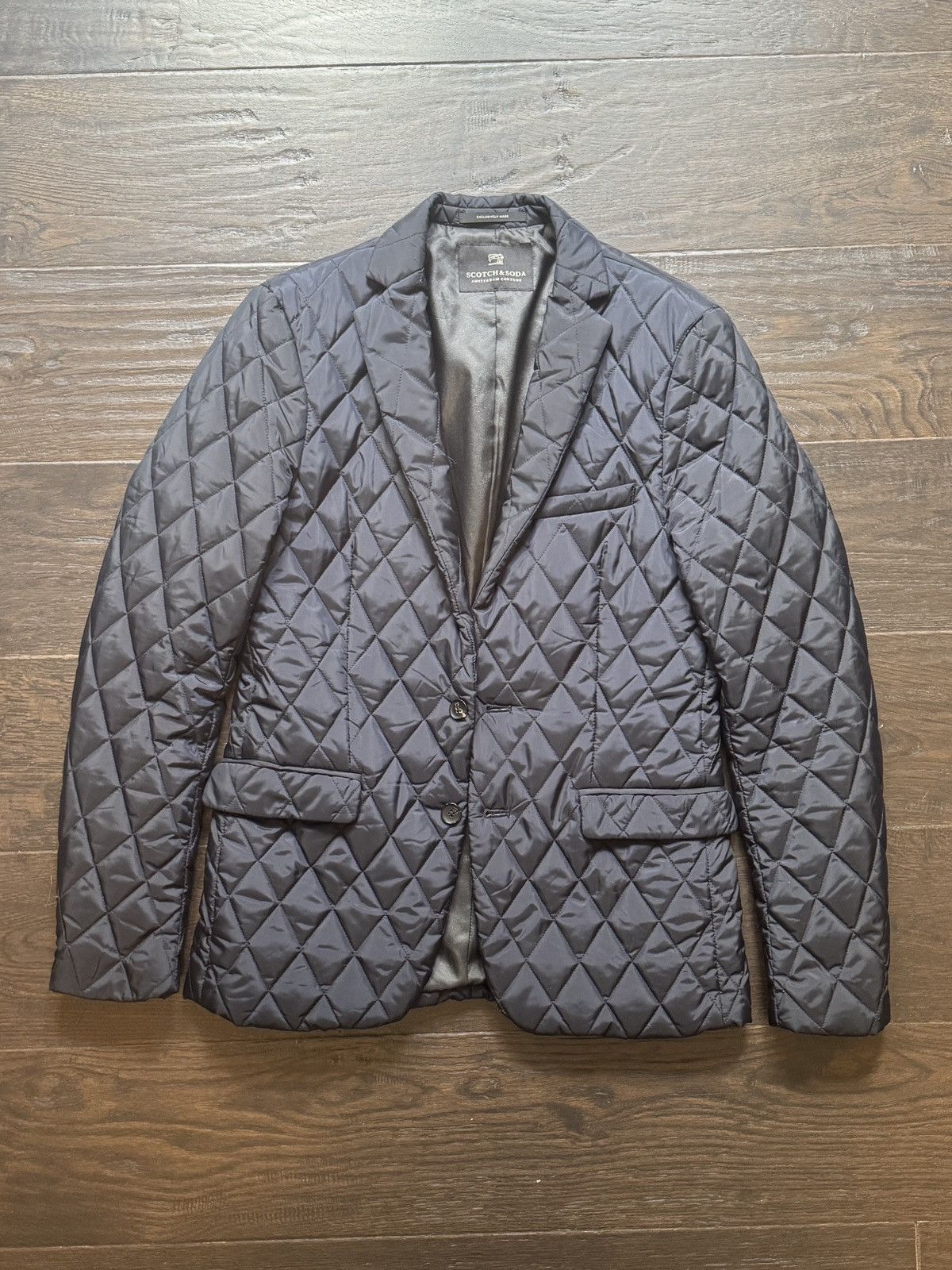 Scotch & Soda Scotch & Soda Quilted Blazer Size US M / EU 48-50 / 2 - 1 Thumbnail