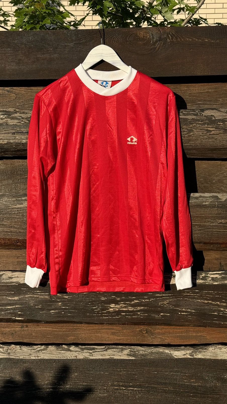 Vintage 1970’s -1980’s Made in West Germany Rombo red soccer jersey Size US M / EU 48-50 / 2 - 2 Thumbnail