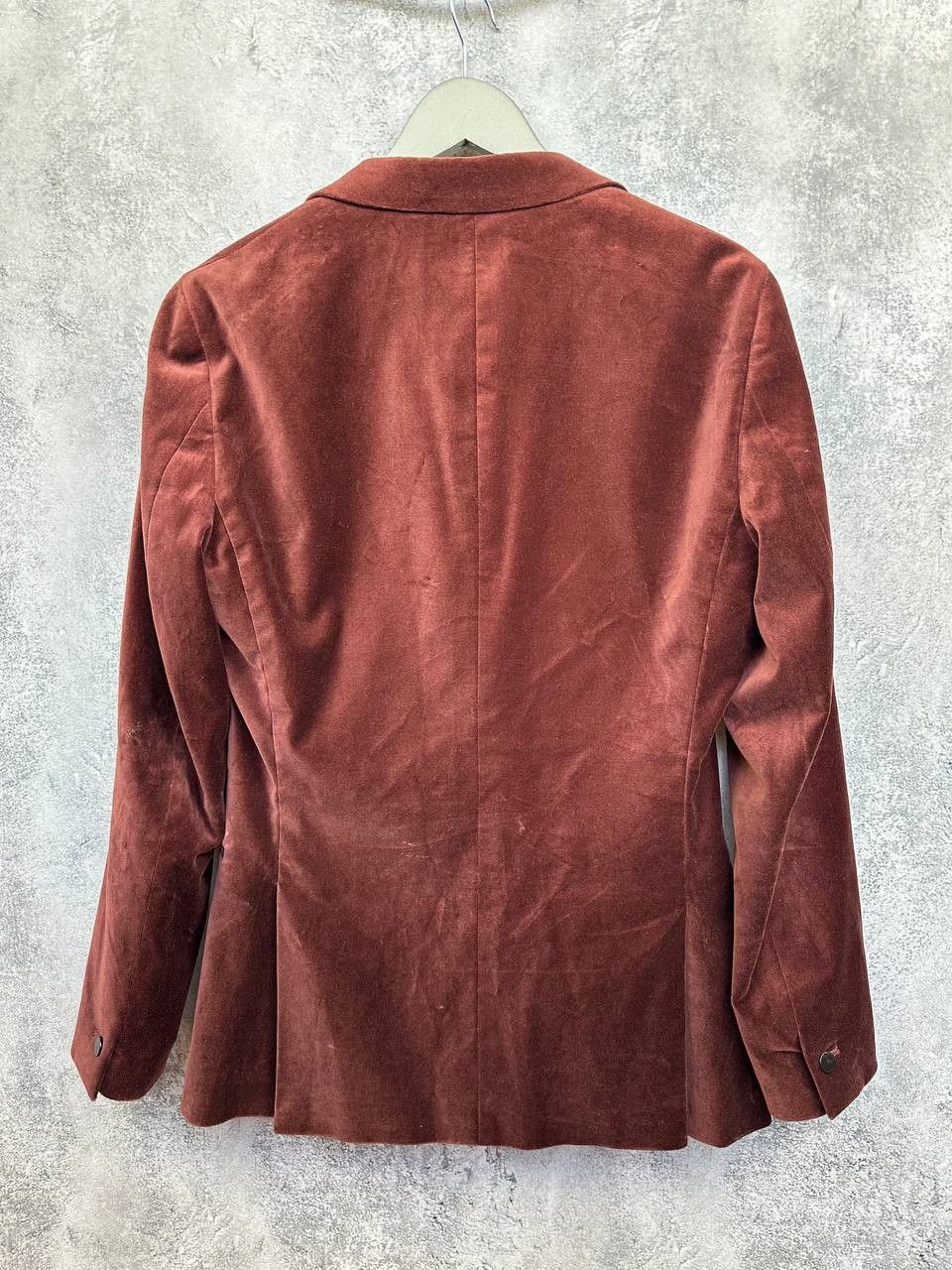 Reiss RRP $400 Reiss Apsara Tailored Single-Breasted Velvet Blazer Size 36R - 2 Thumbnail