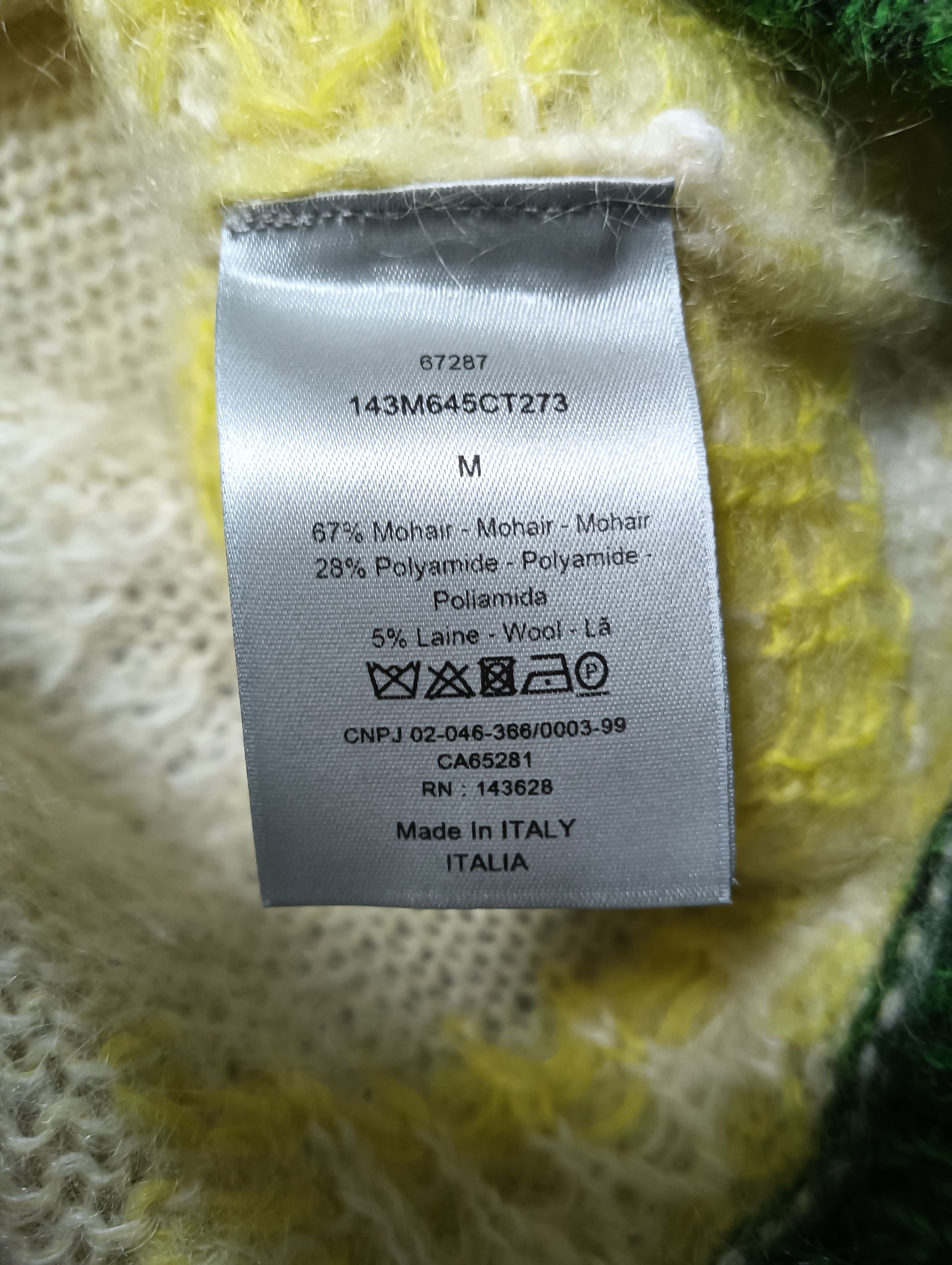 Dior Peter Doig Brushed Mohair Sweater Size US M / EU 48-50 / 2 - 5 Thumbnail