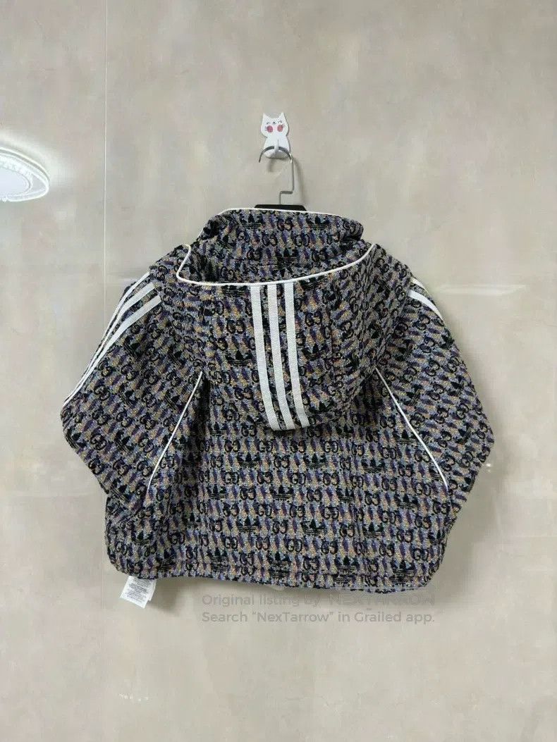 Gucci Gucci Co-branded full logo women's short hooded jacket Size M / US 6-8 / IT 42-44 - 2 Thumbnail