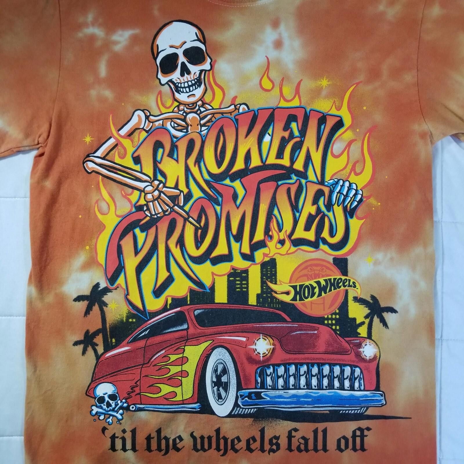 Broken Promises Co. Broken Promises Small - Hot Wheels Til the Wheels Fall Off Size US S / EU 44-46 / 1 - 3 Thumbnail