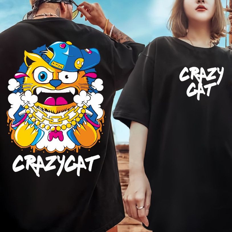 Other T Shirt Crazy Cat/ Vintage T-Shirt / Chrome Hearts T Shrit Size US XL / EU 56 / 4 - 1 Thumbnail