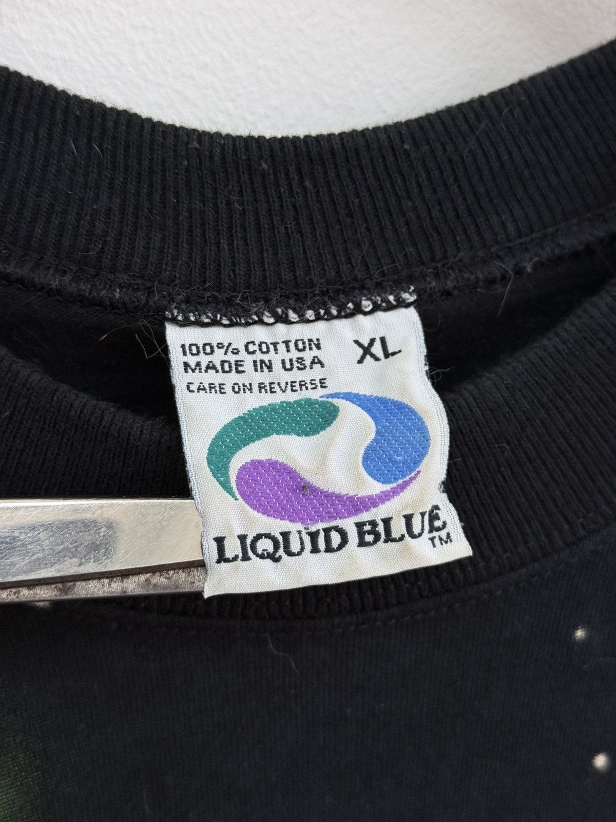Liquid Blue Vintage 1997 Liquid Blue Alien UFO Graphic AOP T-Shirt Size US XL / EU 56 / 4 - 9 Thumbnail