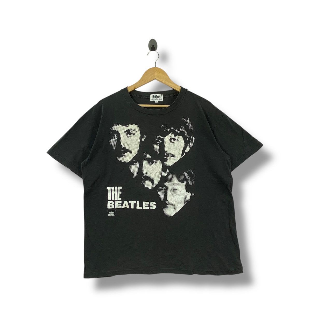 Band Tees × Vintage Vintage 90's THE BEATLES Band Concert Tour Tee Shirt Size US L / EU 52-54 / 3 - 1 Thumbnail