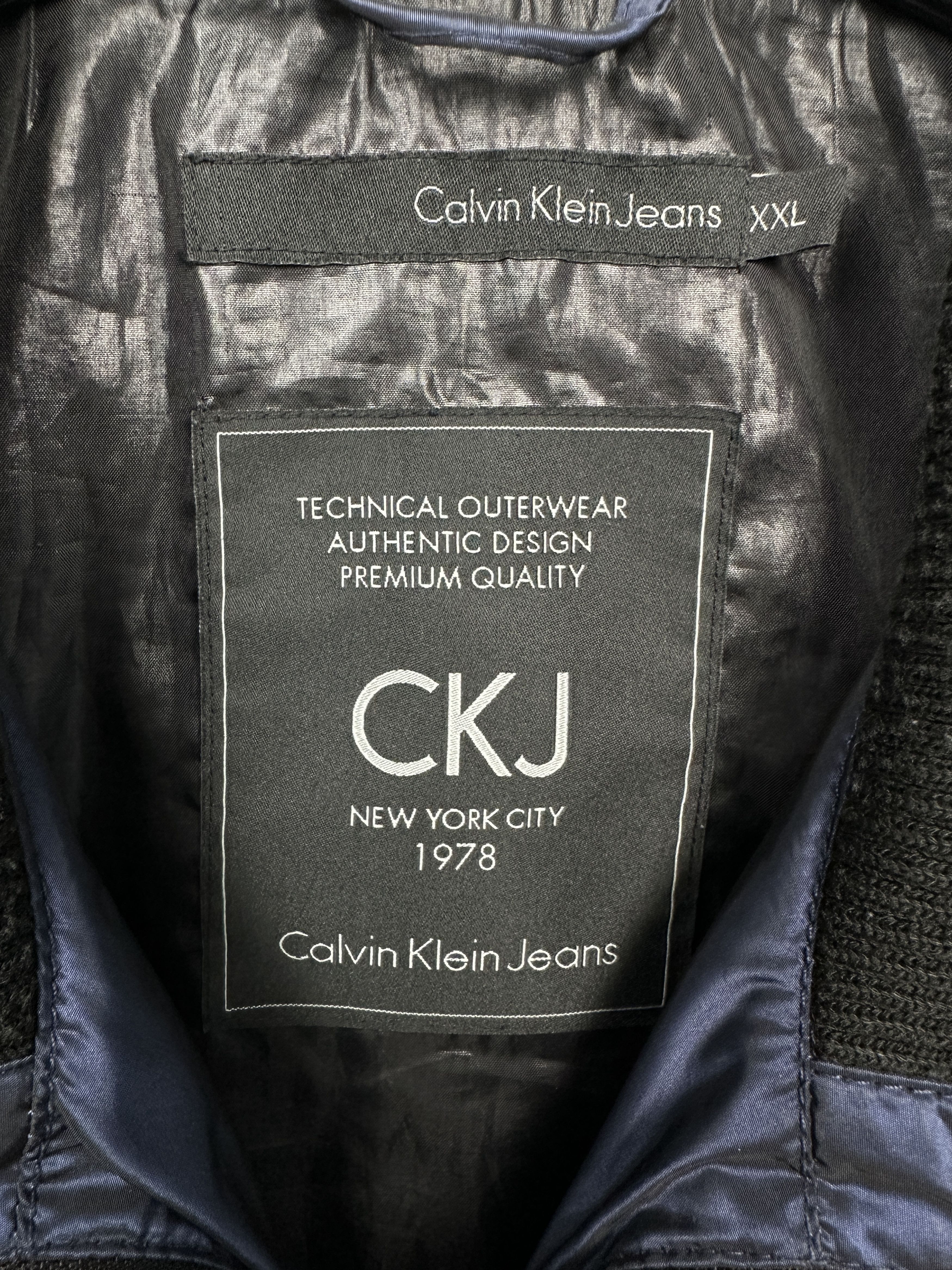 Calvin Klein Calvin Klein Jeans Mens Nylon Jacket Size US XXL / EU 58 / 5 - 4 Thumbnail