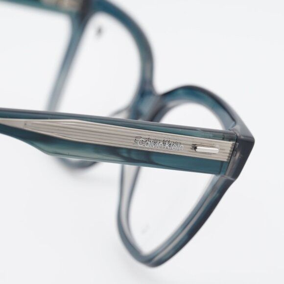 Calvin Klein Calvin Klein CK23543 416 Eyeglasses Striped Blue 54mm Size ONE SIZE - 5 Thumbnail
