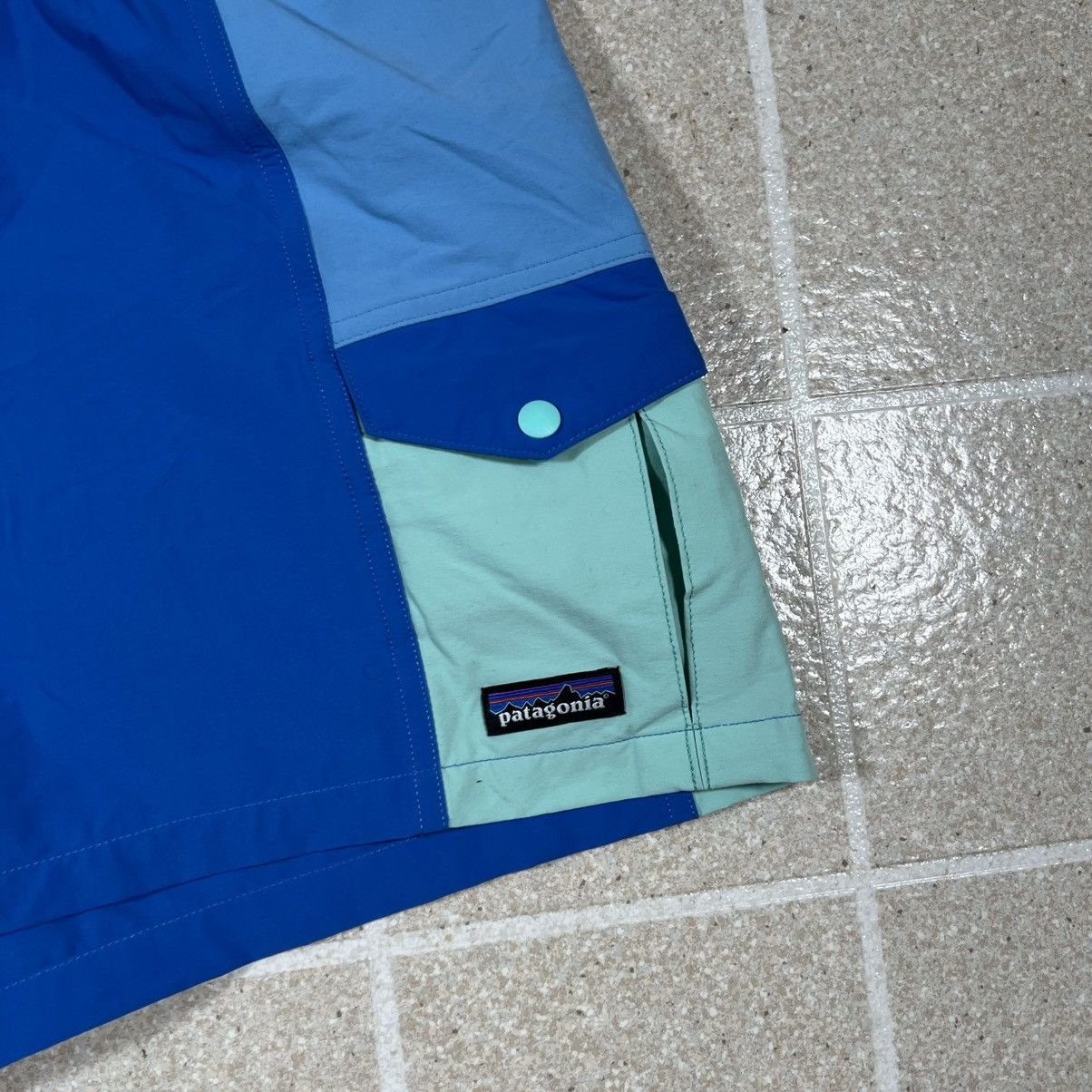 Patagonia Patagonia Outdoor Everyday Women XL Shorts Blue Hiking Cargo Size 35" - 2 Thumbnail