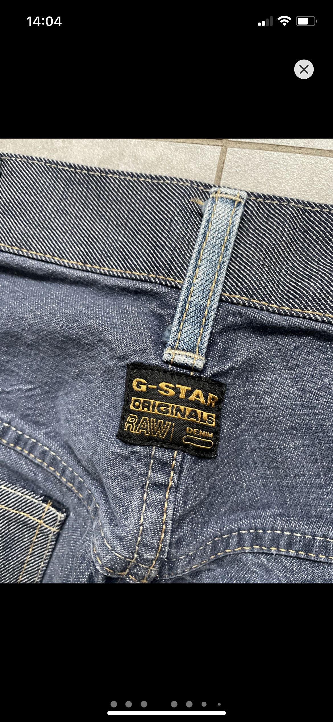 G-Star G-STAR GSTAR RAW DOUBLEKNEE PATCHWORK DENIM BAGGY PANTS Size US 33 - 8 Thumbnail