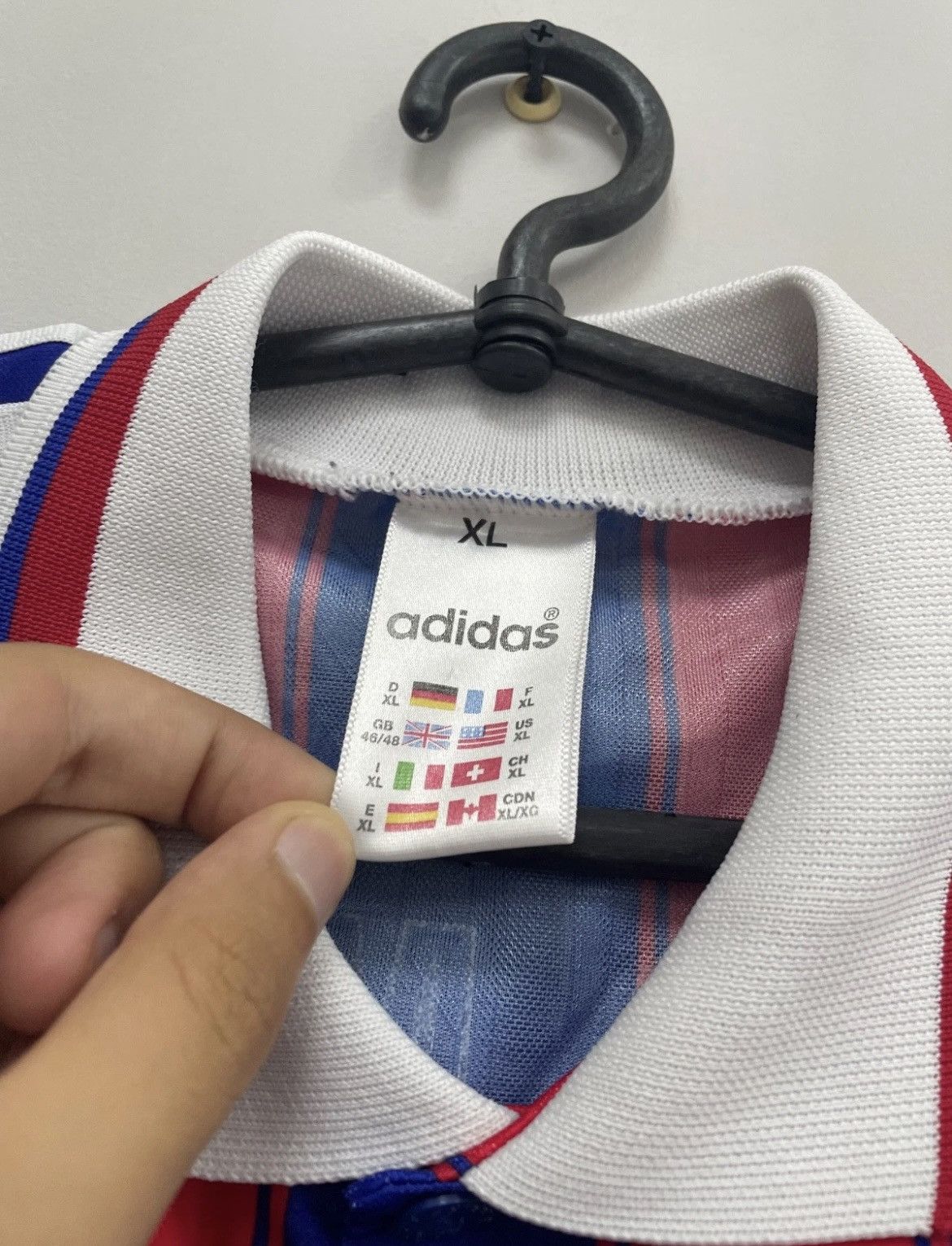 Adidas Bayern Munich 1995/1997 Home Football Shirt Jersey Adidas Size US XL / EU 56 / 4 - 10 Thumbnail