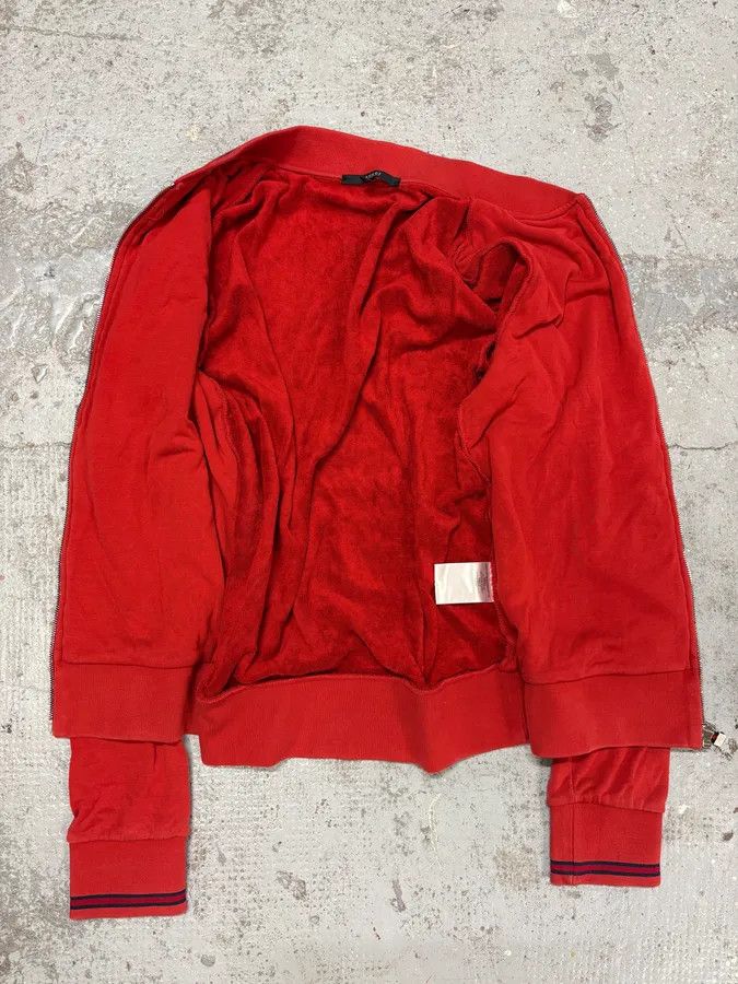 Gucci SS2008 Gucci Red Zip-up Sweater Size US S / EU 44-46 / 1 - 7 Thumbnail