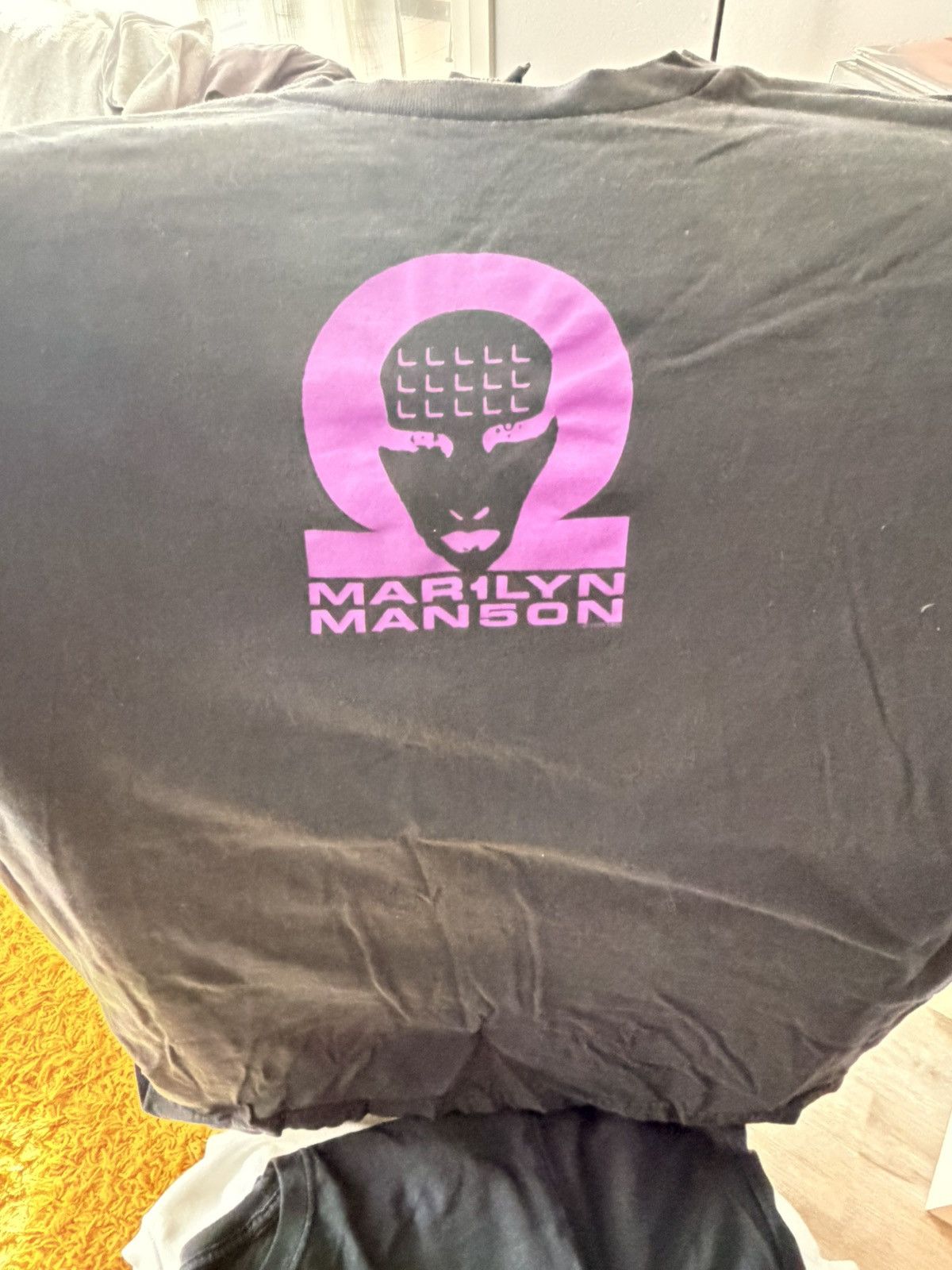 Vintage Vintage 2000s Marilyn Manson Mechanical Animals long sleeve Size US L / EU 52-54 / 3 - 3 Thumbnail