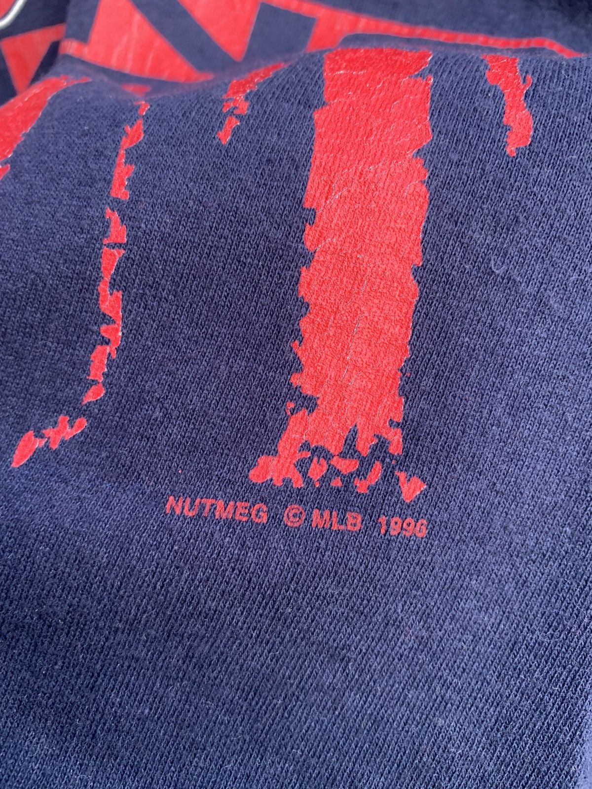 Vintage VINTAGE 1996 CLEVELAND INDIANS “SOLD OUT” SHIRT Size US XL / EU 56 / 4 - 5 Thumbnail