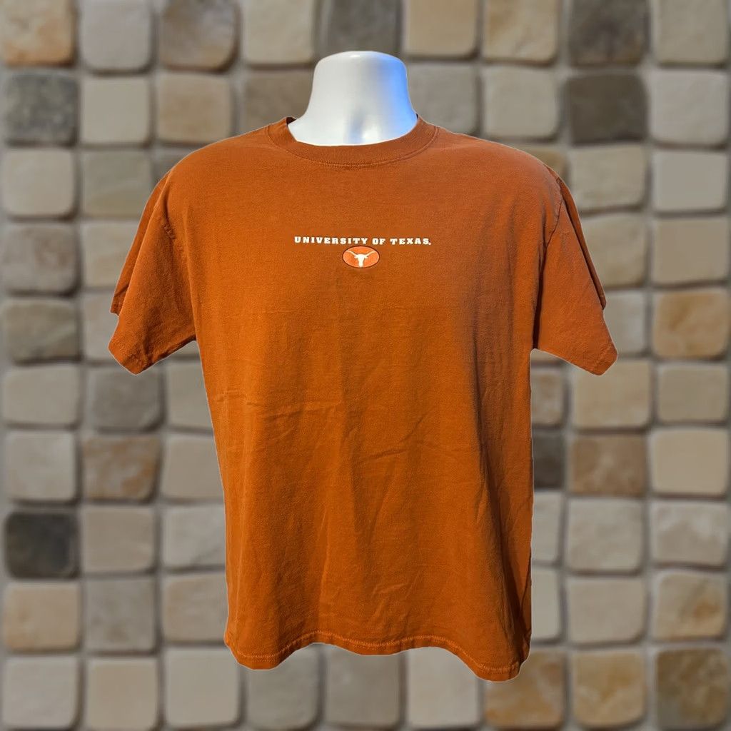 Vintage VINTAGE University Of Texas Longhorns Shirt Adult Medium Burnt Orange Short Sleeve Size US M / EU 48-50 / 2 - 1 Thumbnail