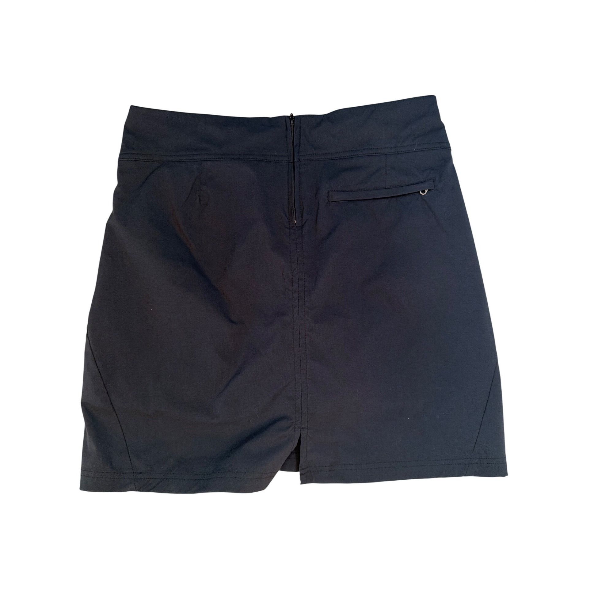 Royal Robbins Royal Robbins Women's 8 Black Nylon Skort, Stretch Zip Pocke Size 30" / US 8 / IT 44 - 8 Thumbnail