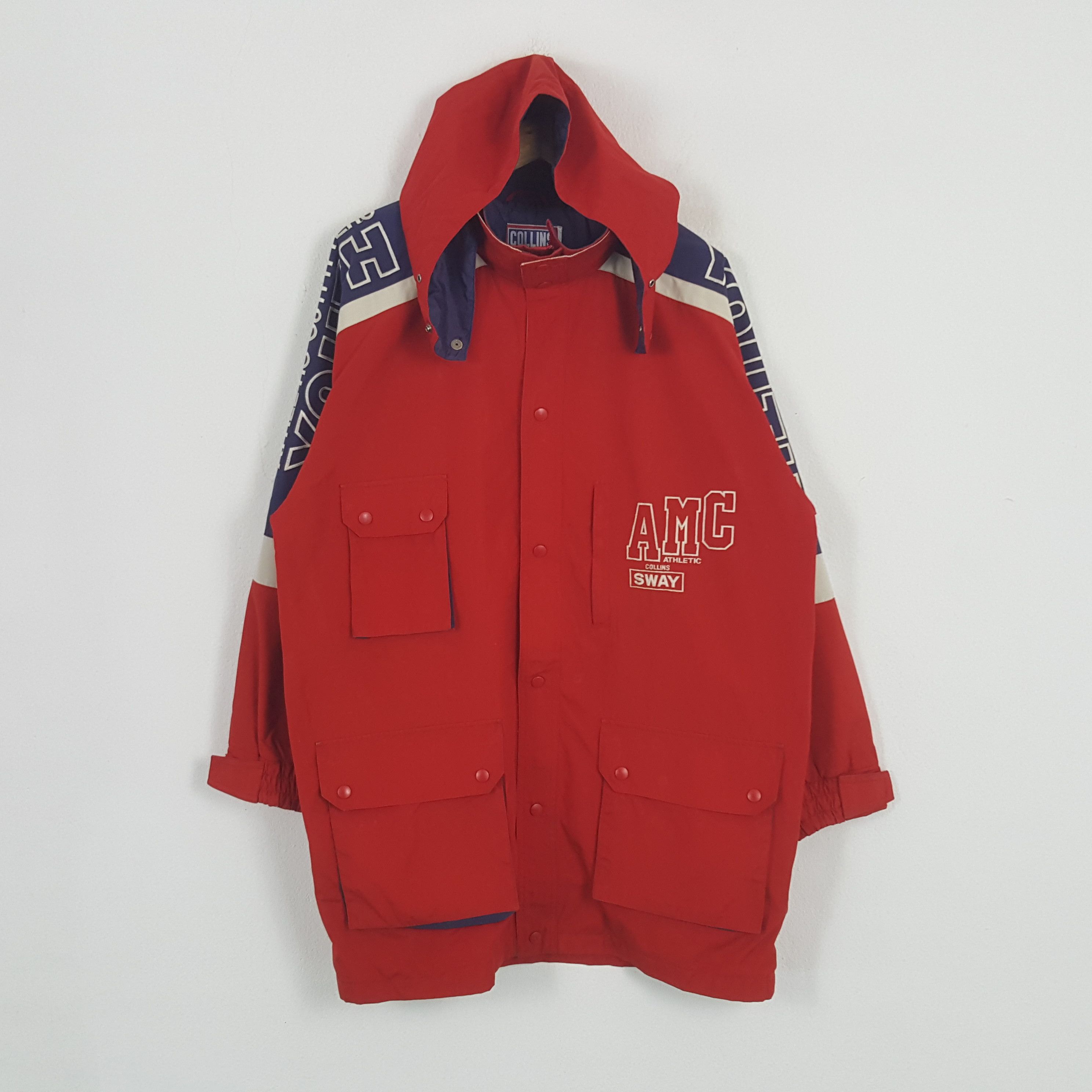 Vintage Vintage Coliins Field Athletic Dept American Sports Jacket Size US XL / EU 56 / 4 - 2 Thumbnail