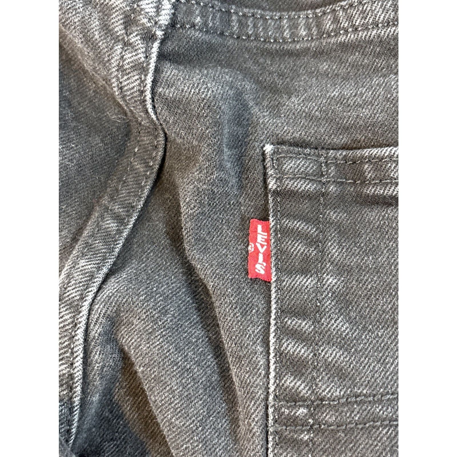Levi's Levi's 502 Jeans Mens 34x31 Black Premium Stretch Denim Tapered Pants WaterLess Size US 34 / EU 50 - 5 Thumbnail