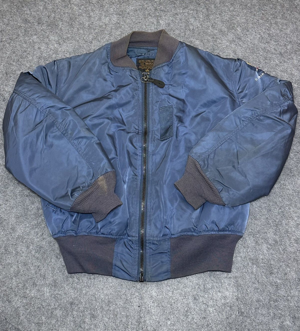Alpha Industries Vintage Alpha Industries MA-1 bomber jacket, 1990s vintage. Size US M / EU 48-50 / 2 - 1 Thumbnail