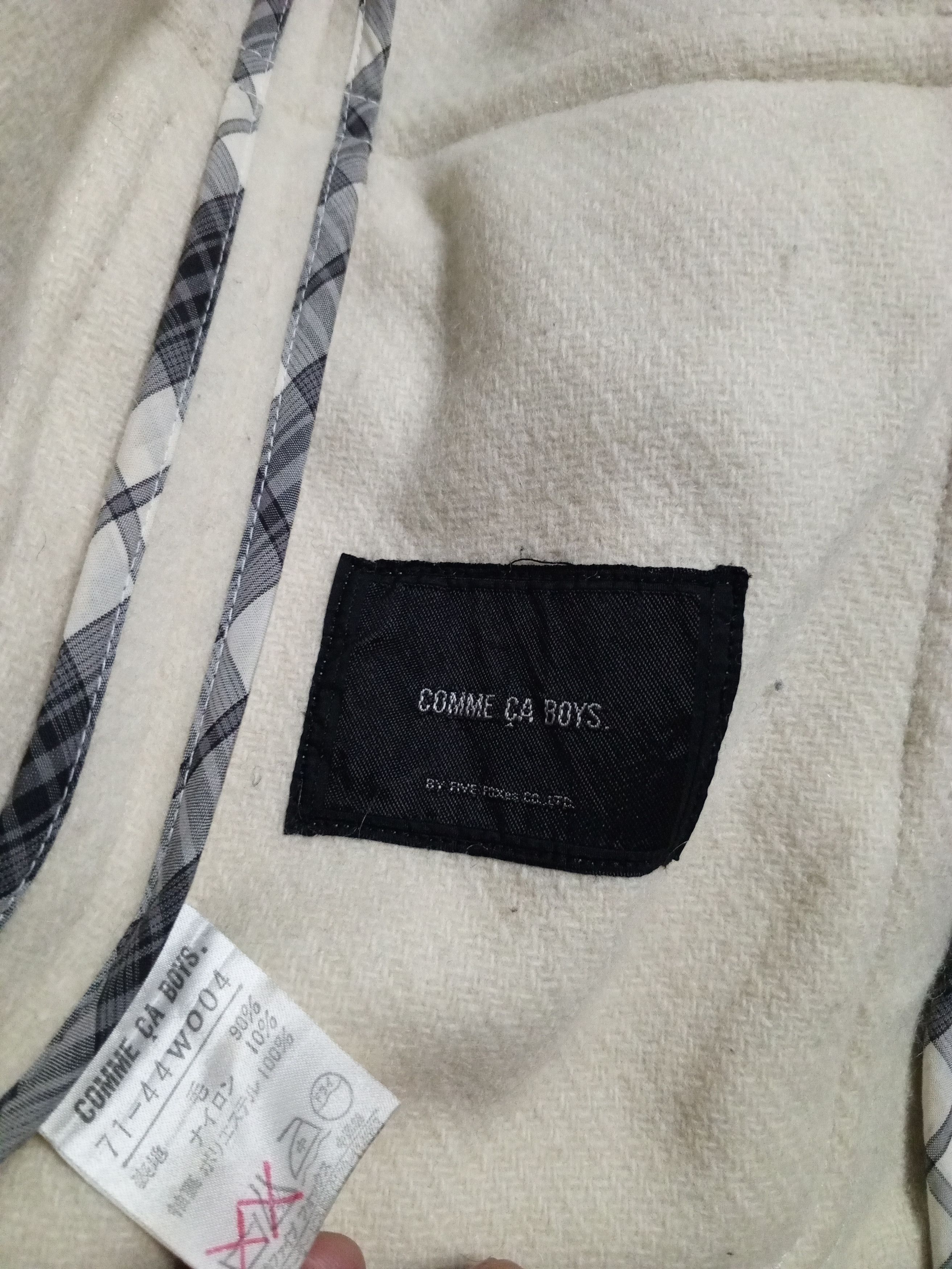 Designer × Japanese Brand LONG COAST COMME CA BOYS Size L / US 10 / IT 46 - 10 Thumbnail