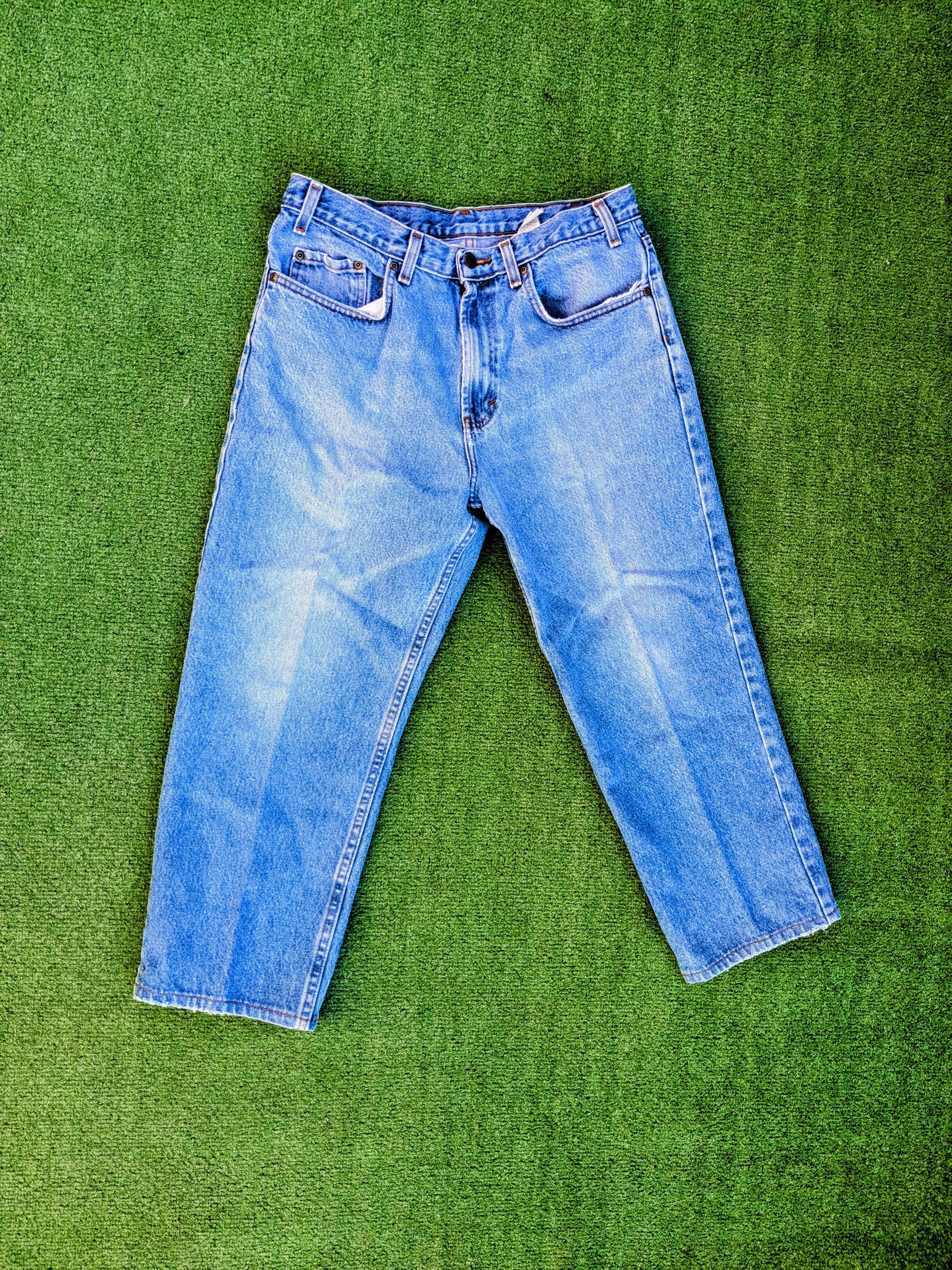 Kirkland Signature Kirkland Signature Standard Cotton 5-Pocket Blue Jeans EUC Size US 32 / EU 48 - 2 Thumbnail