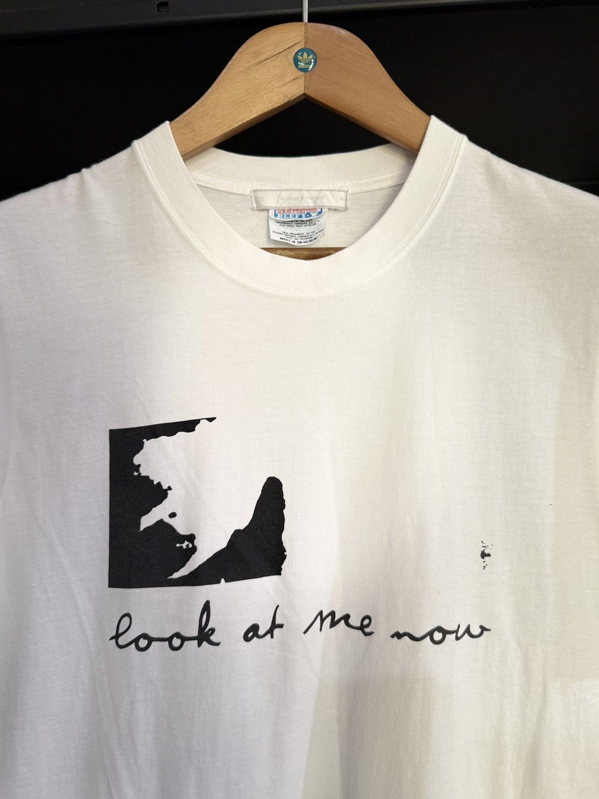 Number (N)ine Rare Vintage Number Nine X Camera David Cronenberg Hanes Tee Size US M / EU 48-50 / 2 - 3 Thumbnail