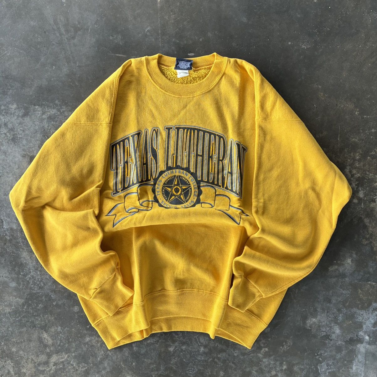 Other VINTAGE Y2K TEXAS LUTHERAN UNIVERSITY SWEATSHIRT Size US XL / EU 56 / 4 - 1 Thumbnail