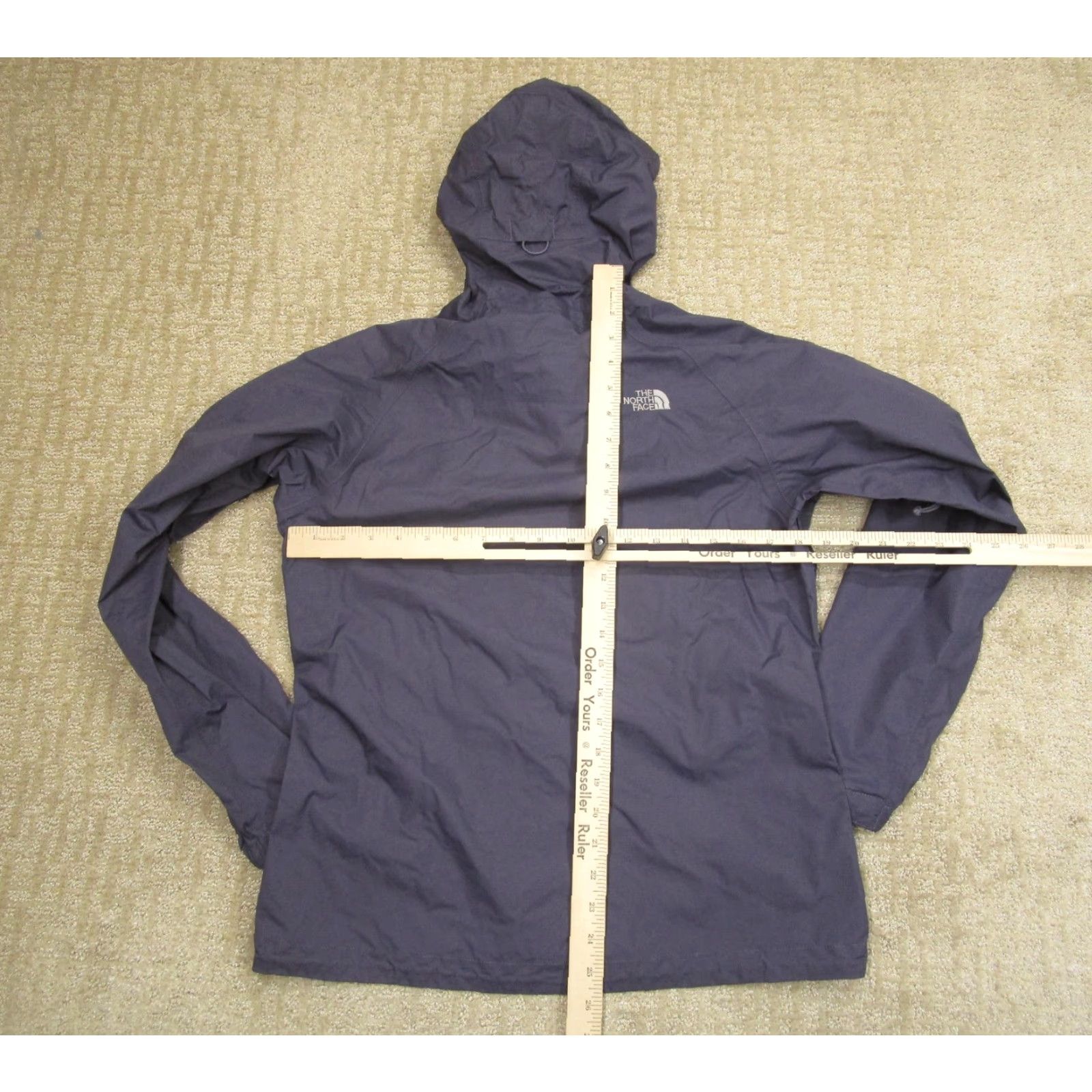 The North Face The North Face Jacket Women Small Purple HyVent 2.5L Hooded Rain Coat Waterproof Nylon Outer Shell Zip Pockets All Seasons Mid-Length Size S / US 4 / IT 40 - 5 Thumbnail
