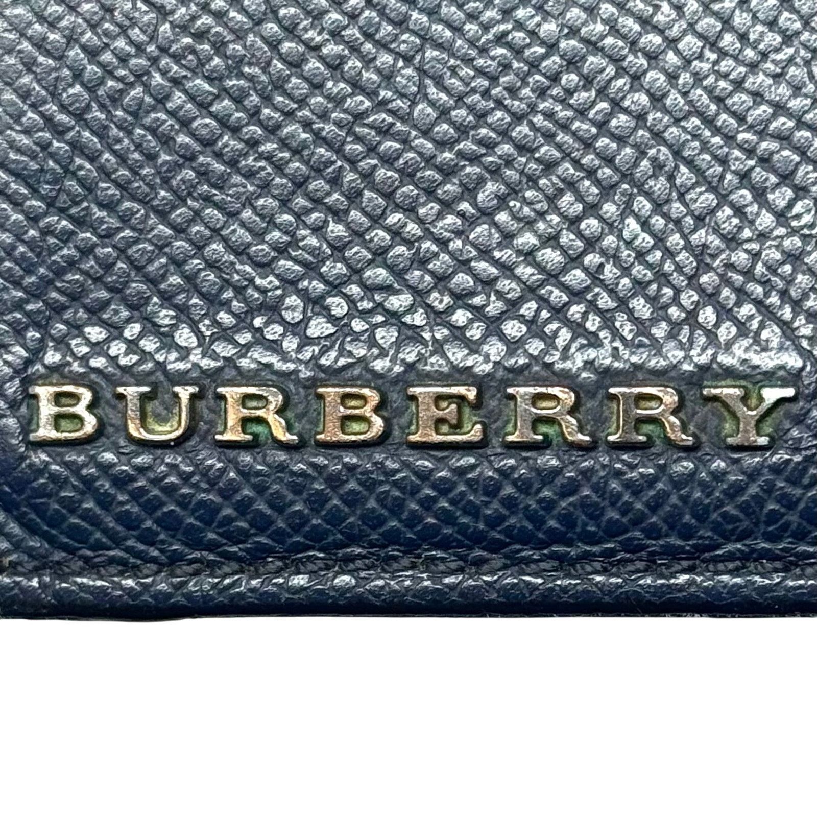 Burberry Burberry Navy Cardholder Wallet Size ONE SIZE - 3 Thumbnail