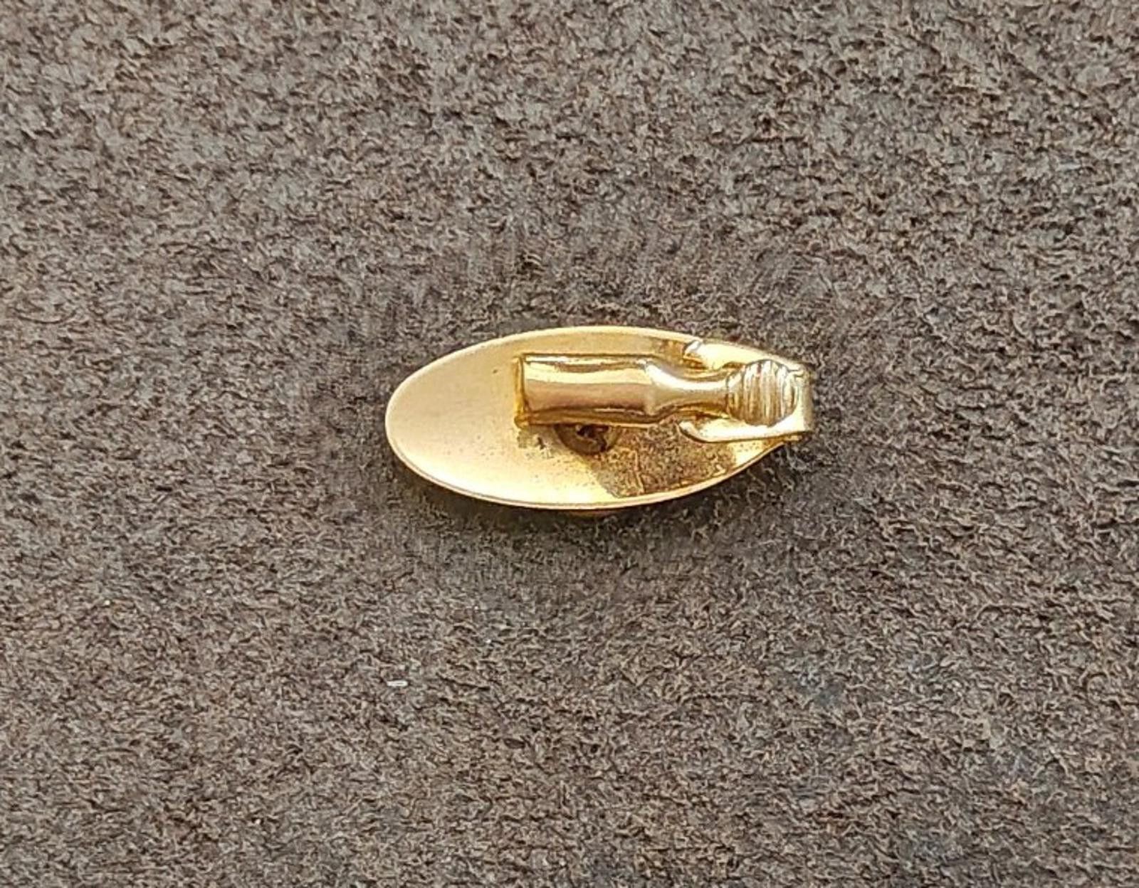 Other 1950s/60s Gold Tone Black Enamel Monogram Initial A Tie Clip Size ONE SIZE - 7 Thumbnail